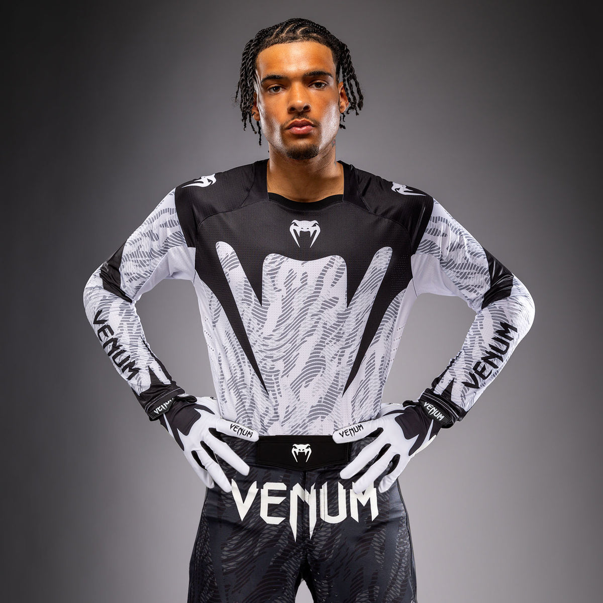 Venum MX Elite Camiseta de Motocross - Blanco