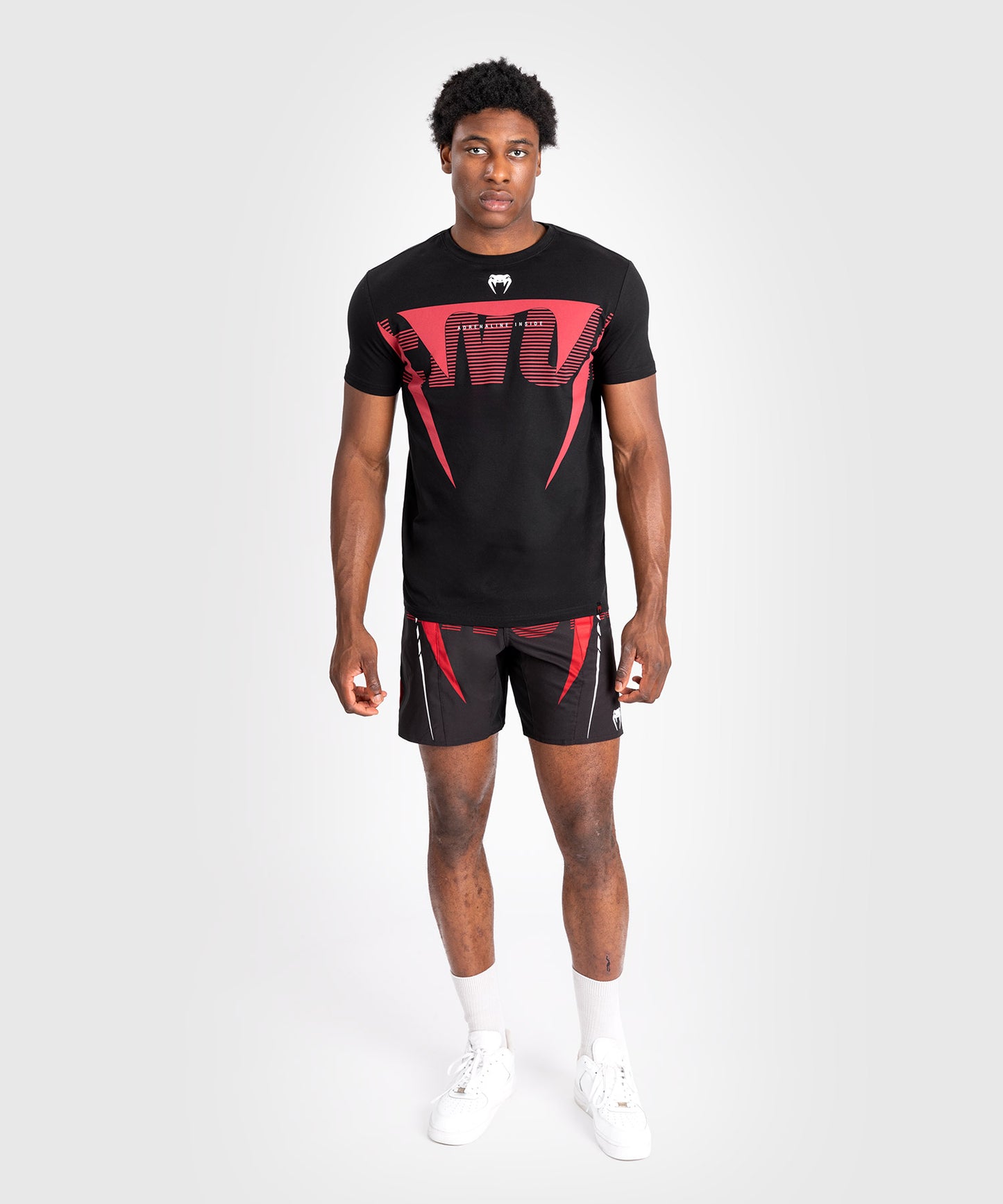 Venum Adrenaline Camiseta de Manga Corta para Hombre - Red