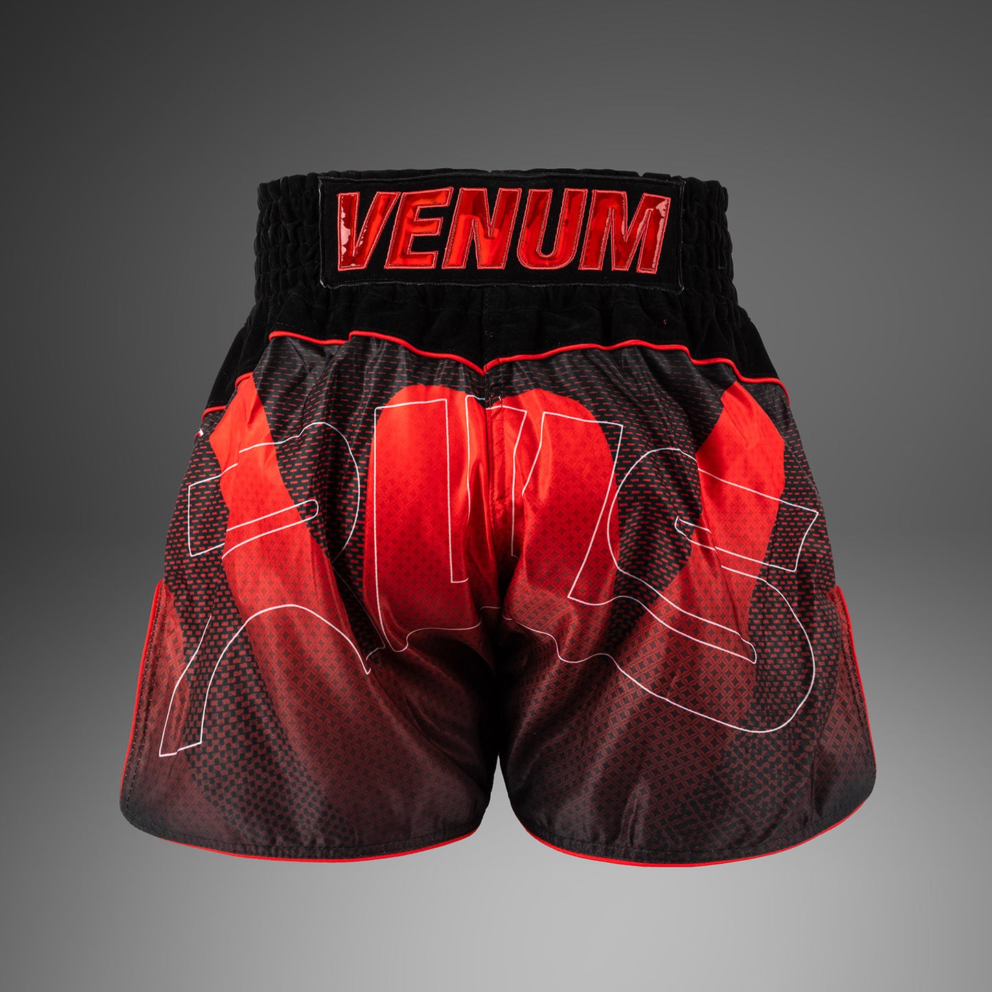 Venum x RWS 2.0 Pantalones Cortos de Muay Thai – Negro/Rojo