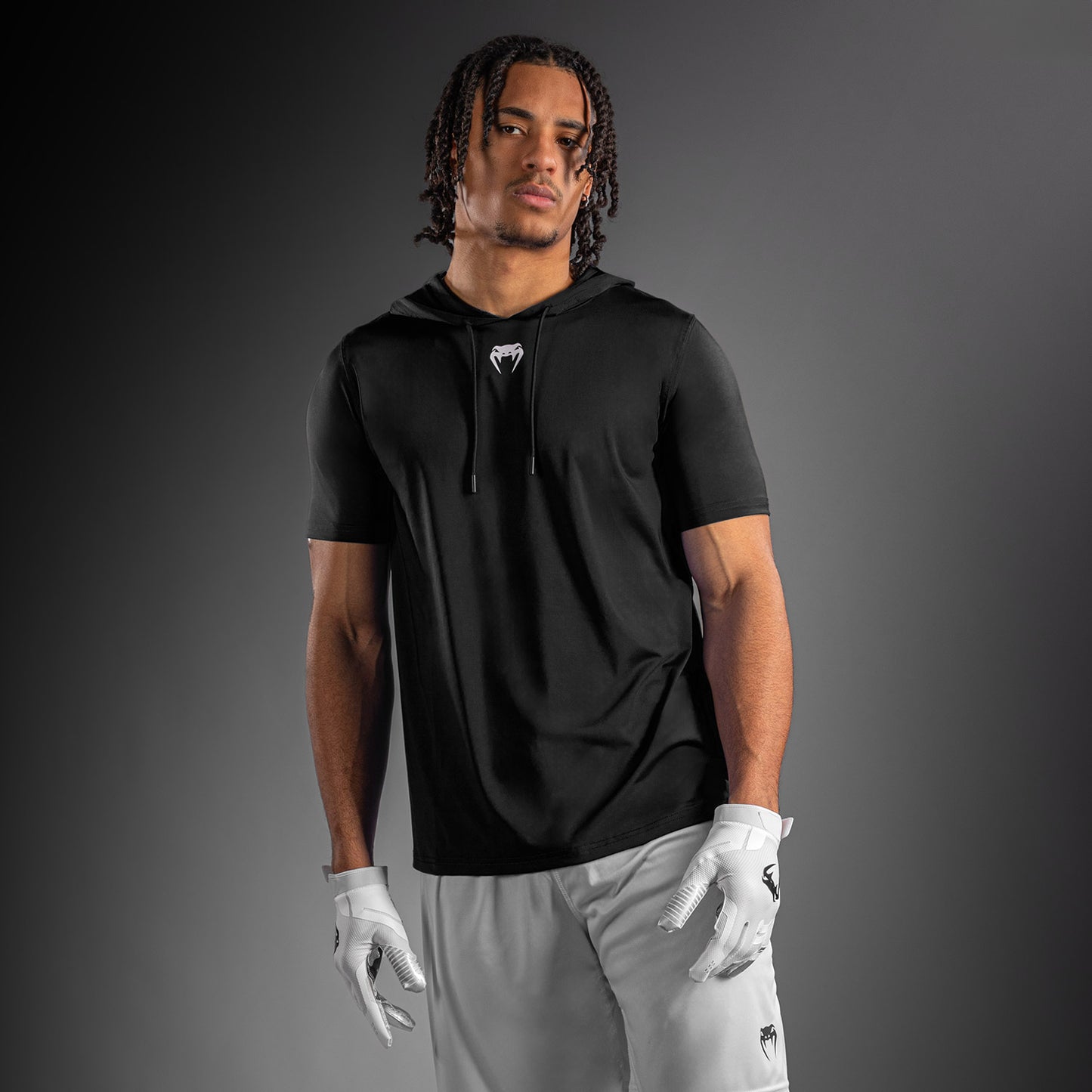 Venum Elite Sudadera Dry-Tech Manga Corta - Negro