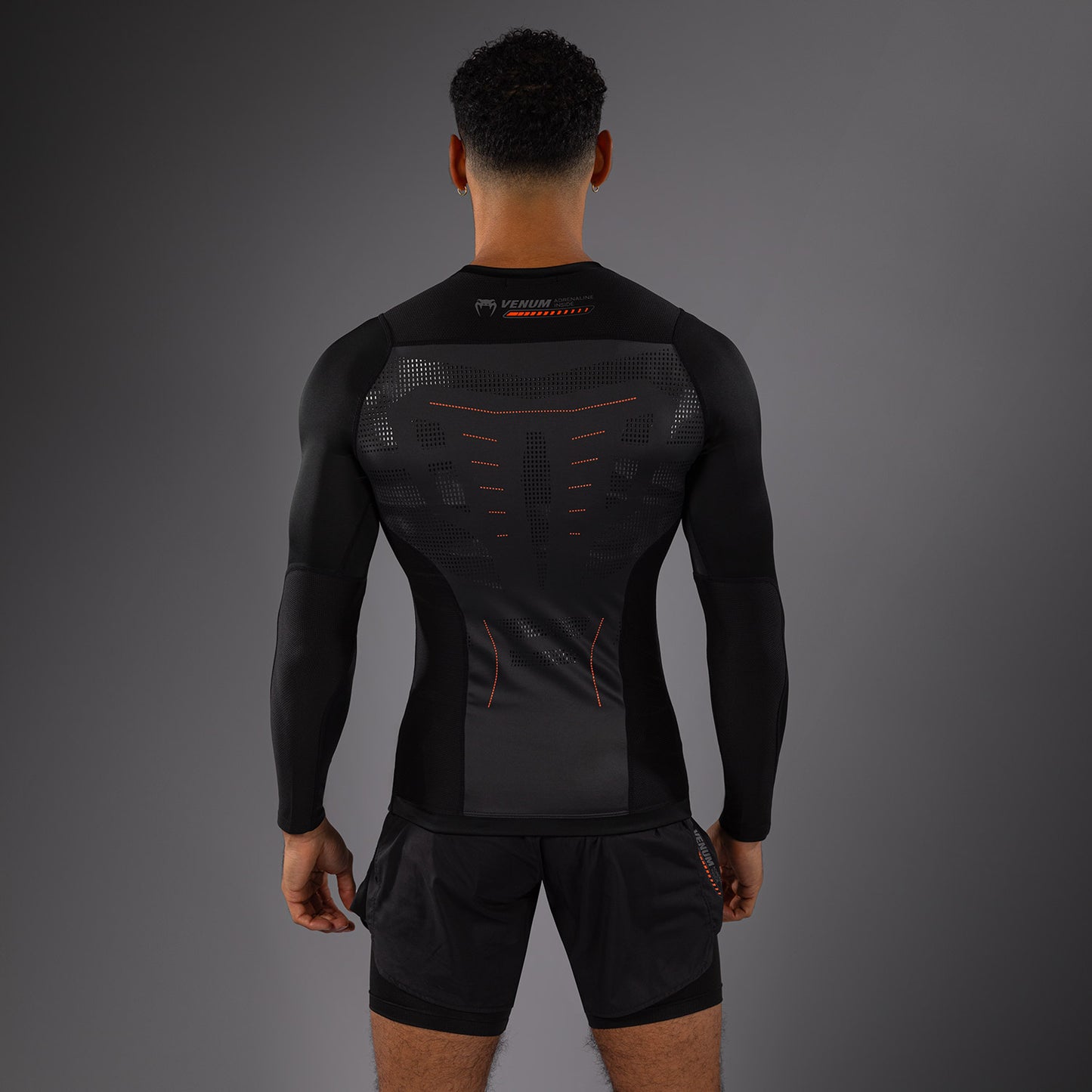 Venum Technical 3.0 Camiseta de Manga Larga Rashguard - Grafito