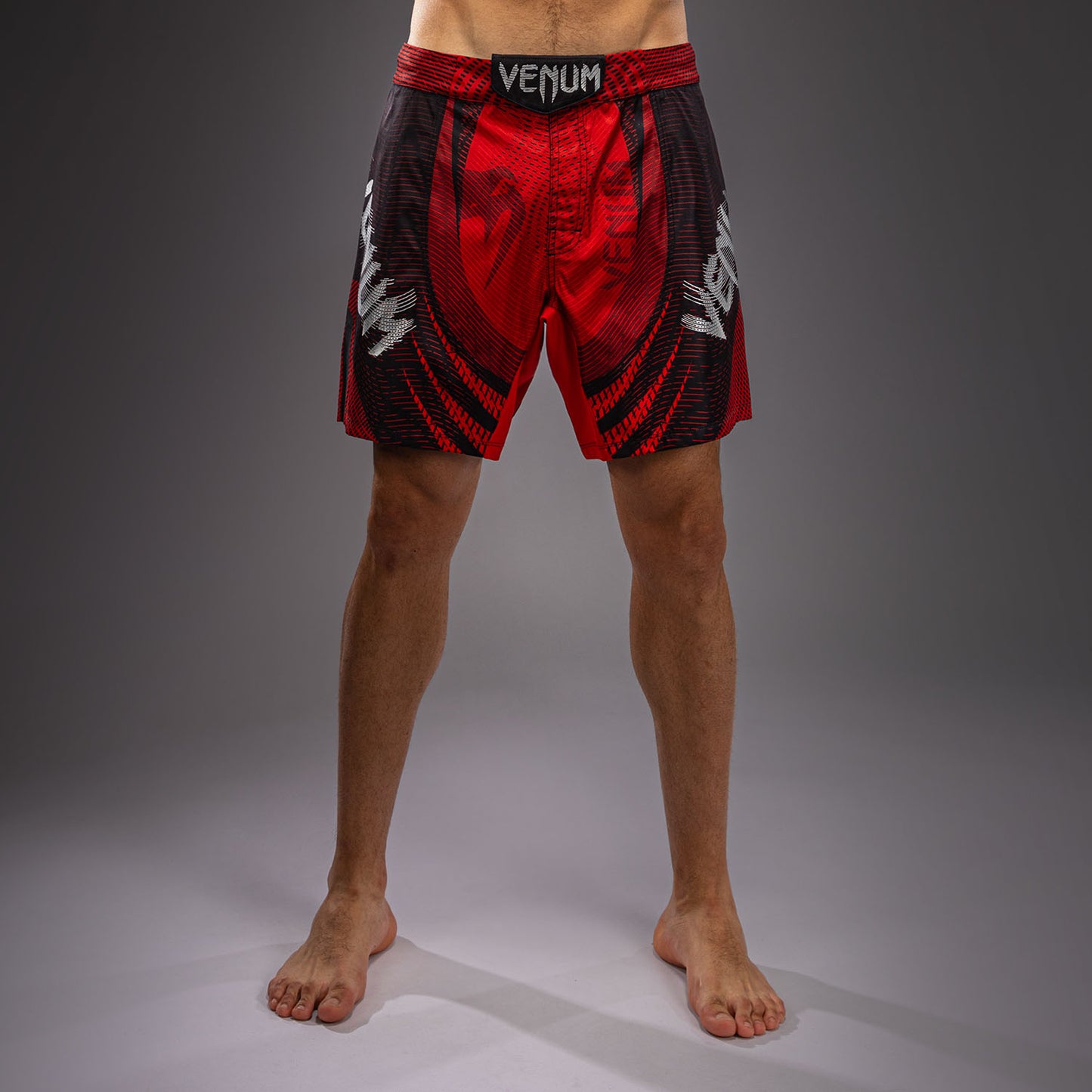 Venum Galactic 3.0 Pantalón Corto de Combate - Rojo/Plata