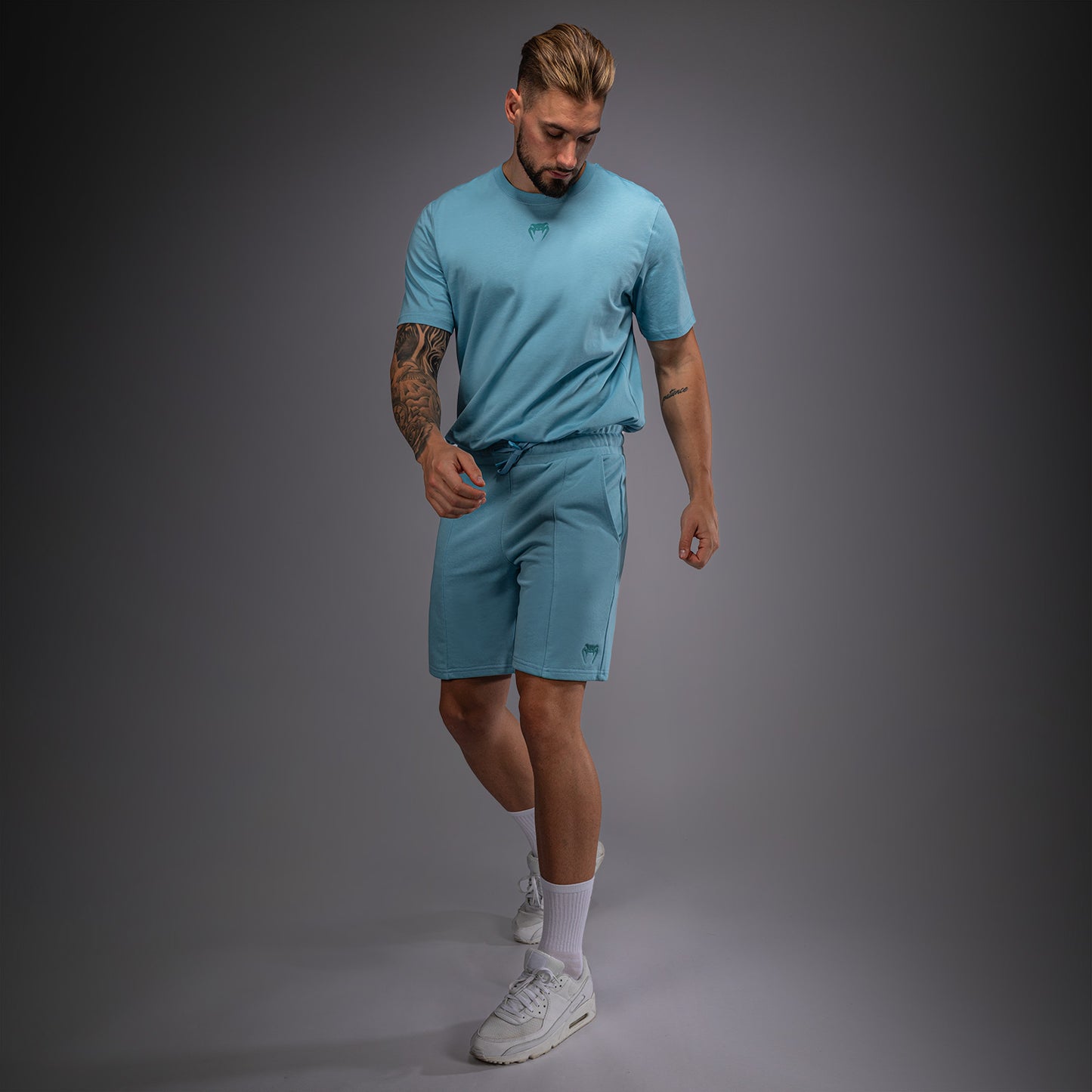 Venum Contender Fleece Pantalón Corto de Algodón – Turquesa