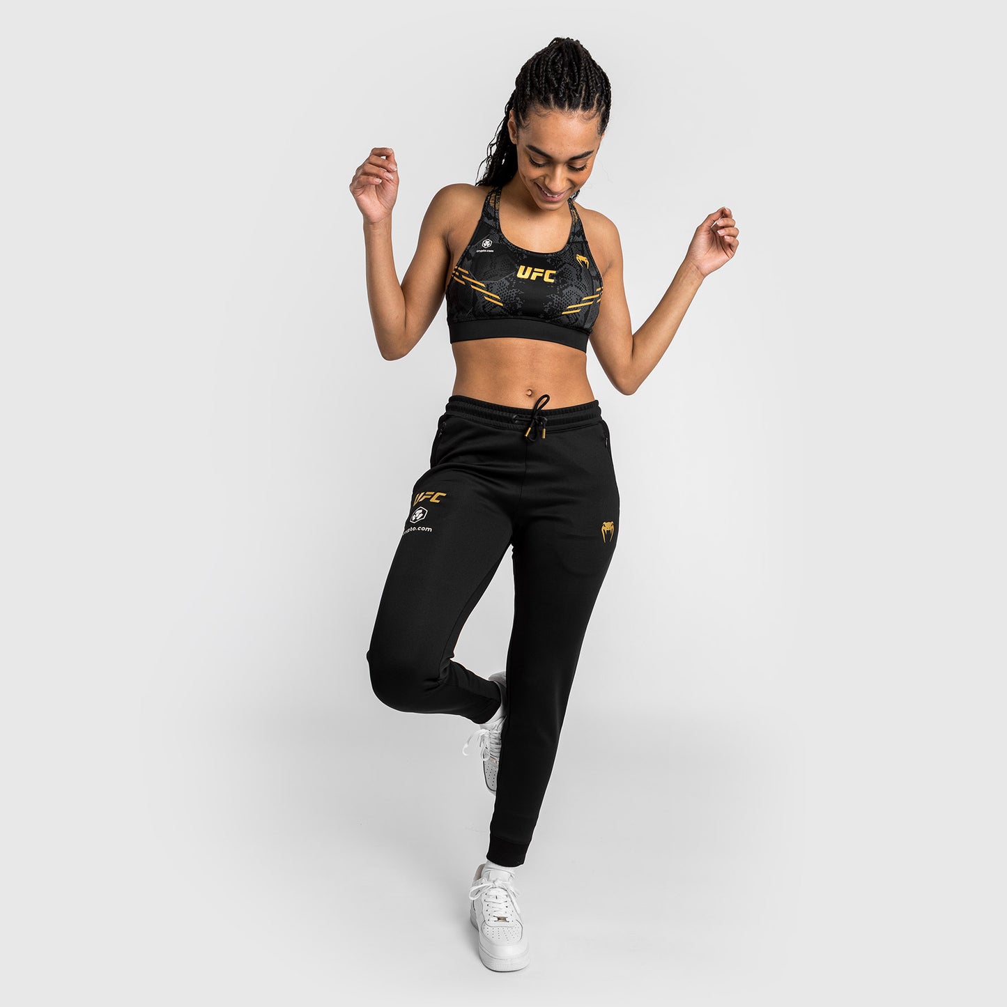 UFC Adrenaline by Venum Authentic Fight Night Pantalón Walkout para Mujer - Champion