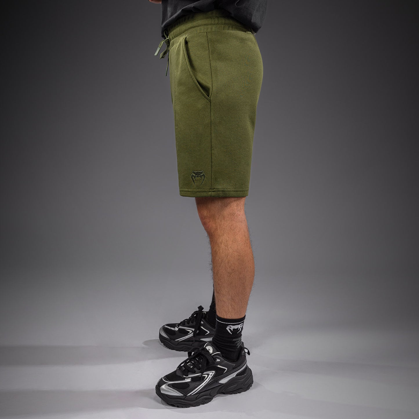 Venum Classic Fleece Short de Algodón – Caqui