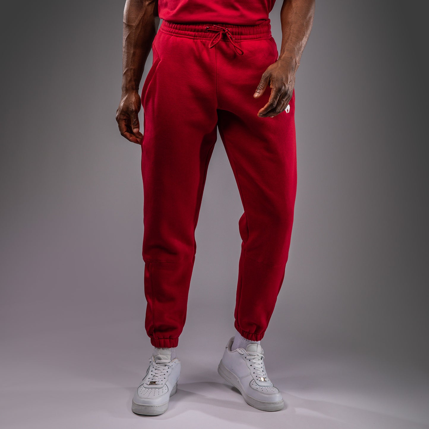 Venum Silent Power Joggers - Rojo Cereza