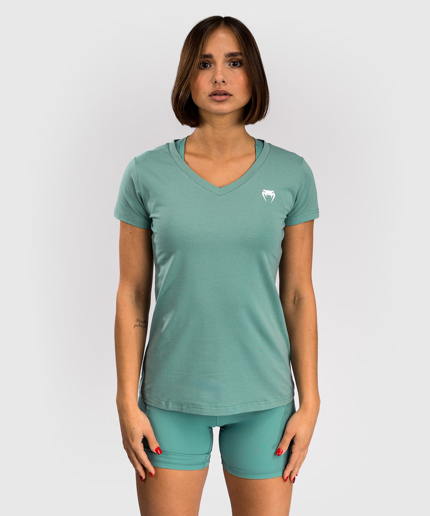 Venum Essential Camiseta para Mujer - Verde Aqua