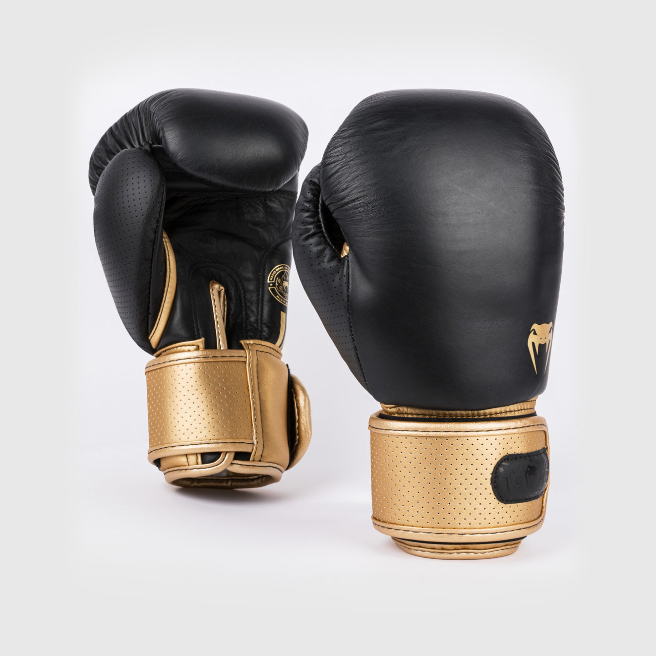 Guantes de boxeo Venum Power 2.0 - Negro/Dorado