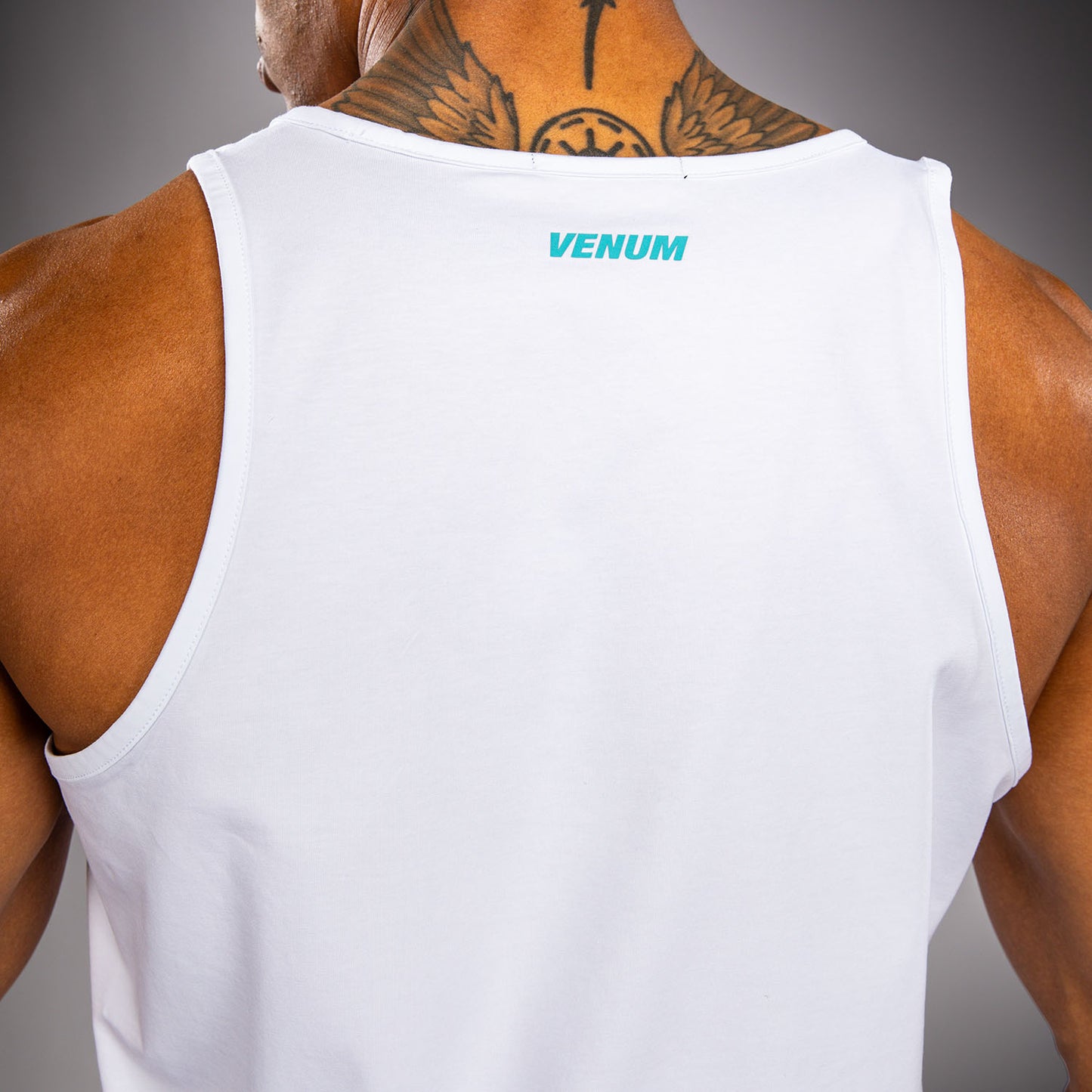 Venum Aqua Camiseta de Tirantes – Blanco/Turquesa