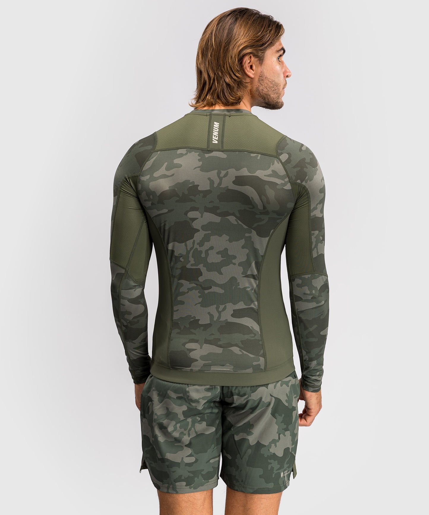 Venum G-Fit Air Rashguard de Manga Larga para Hombre - Camuflaje Militar
