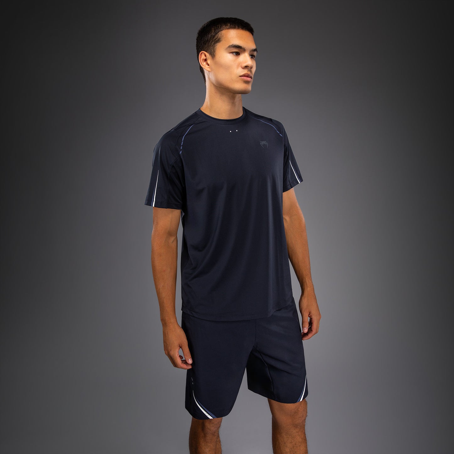 Venum G-Core Camiseta Dry Tech - Azul Marino/Blanco