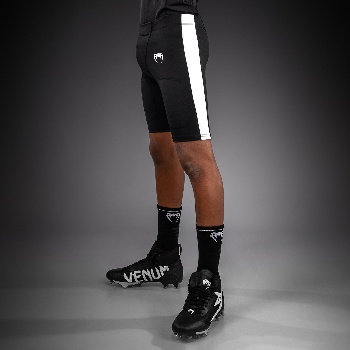 Venum Elite Football Short de Compresión Para Niños - Negro