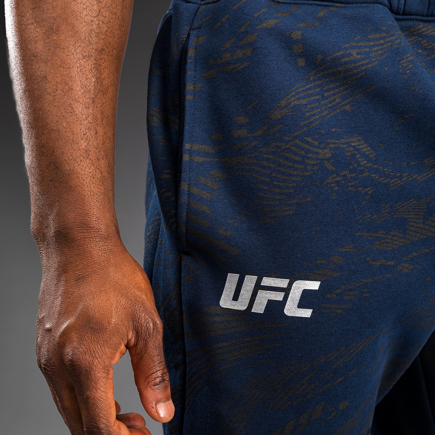 UFC Fusion by Venum Fight Week Pantalón de Algodón para Hombre - Azul oceánico