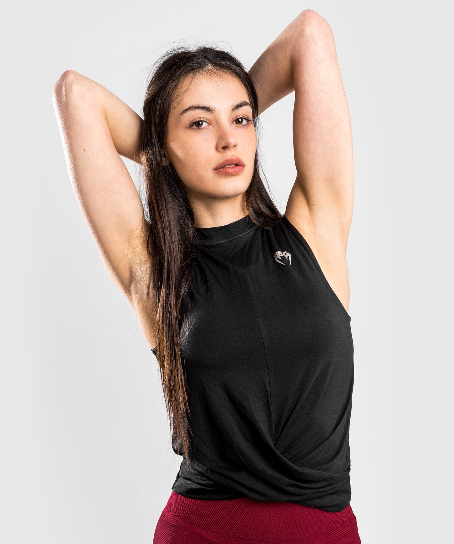 Camiseta sin mangas Venum Glow - Mujer - Negro