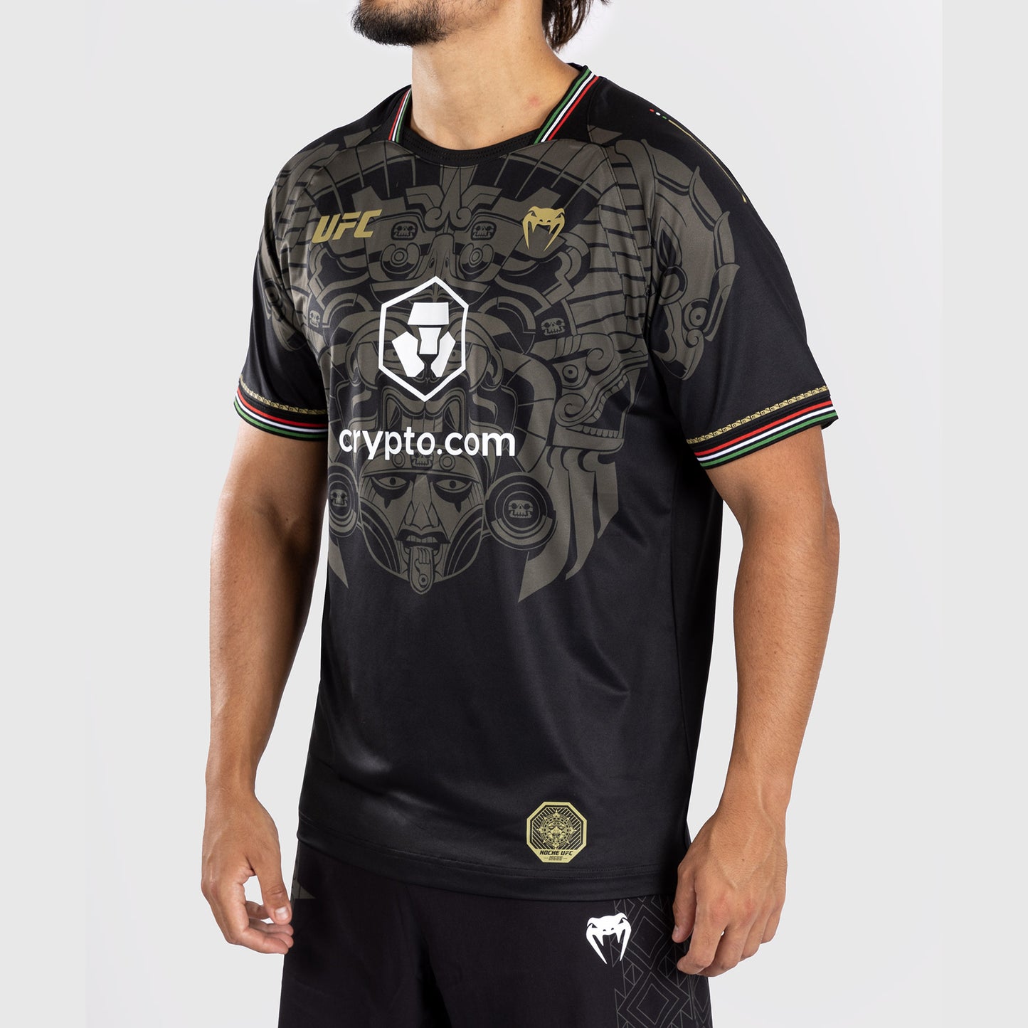 Noche UFC by Venum Authentic Fight Night Camiseta Dry Tech Hombre - Negro