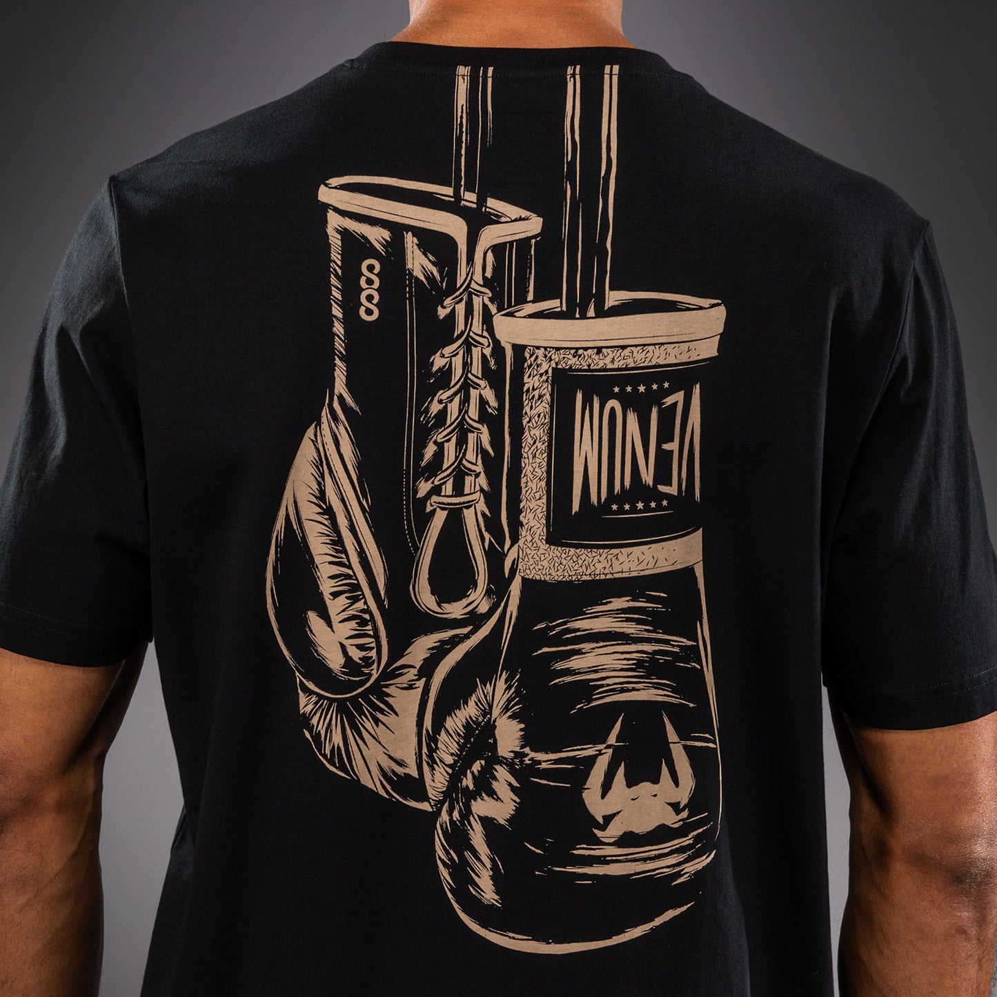 Venum Fight Icon Camiseta de Algodón - Negro