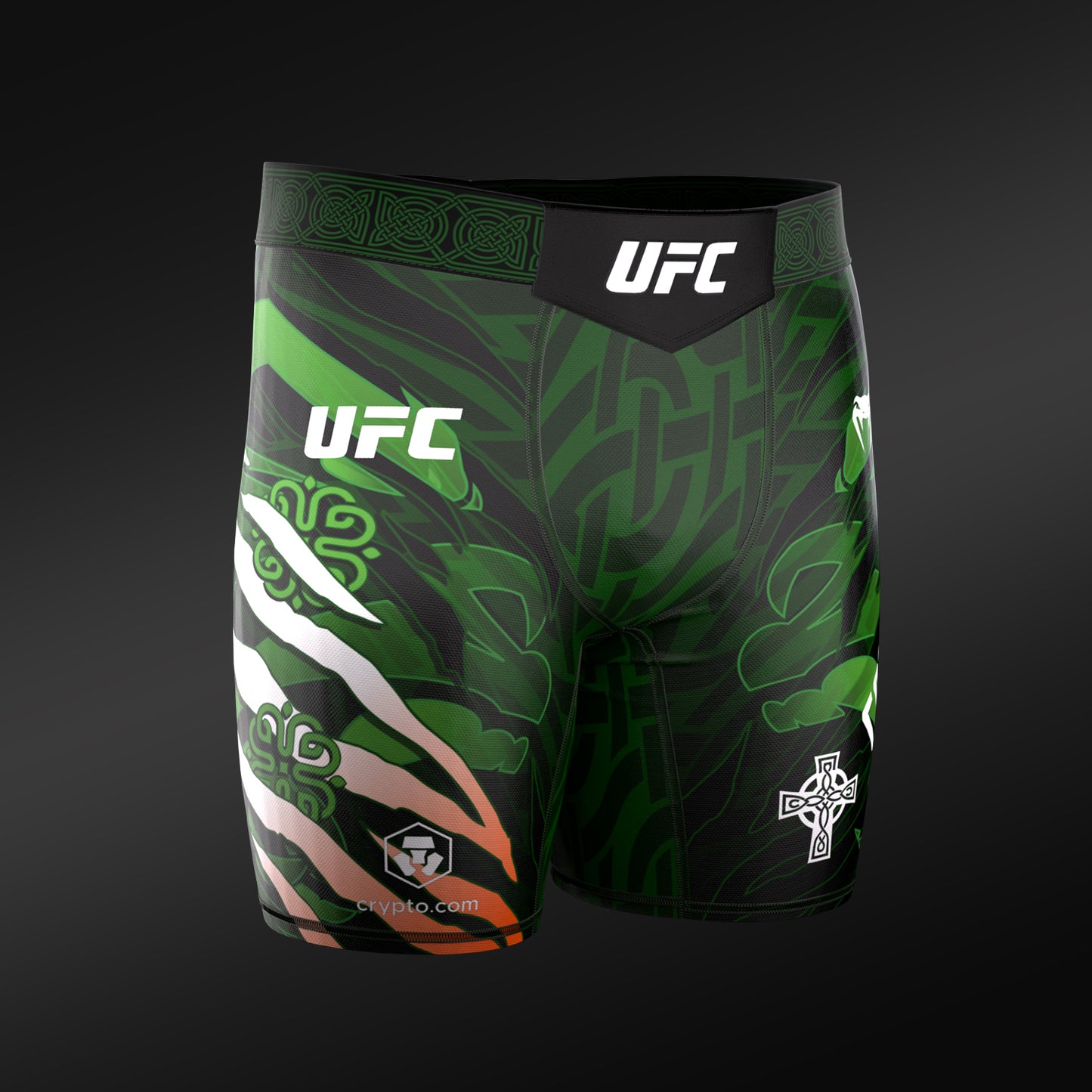 UFC Unrivaled by Venum Conor McGregor Pantalones cortos de vale tudo para hombre - Verde