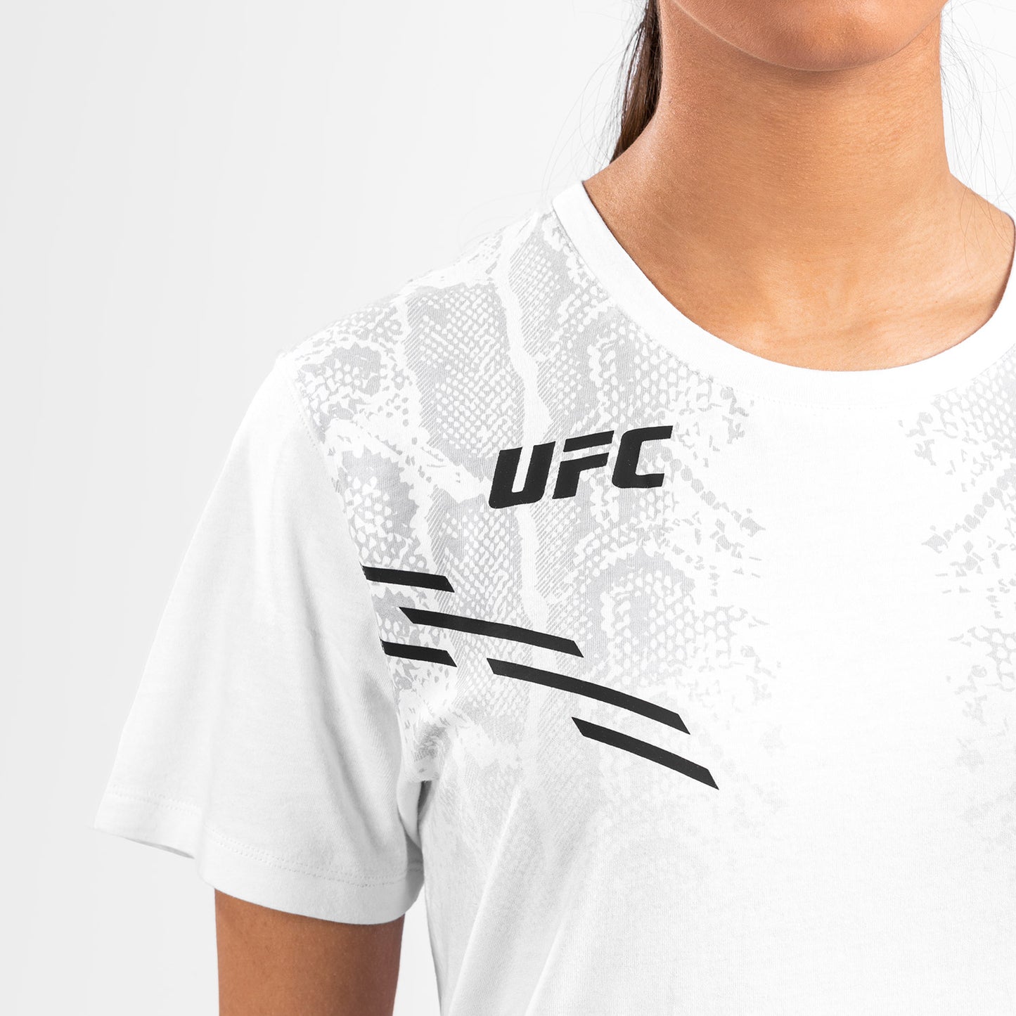 UFC Adrenaline by Venum Replica Camiseta manga corta para Mujer - Blanca