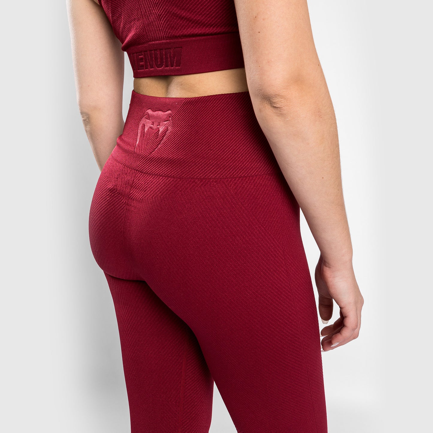 Leggings ⅞ Venum Sparring Seamless - Burdeos