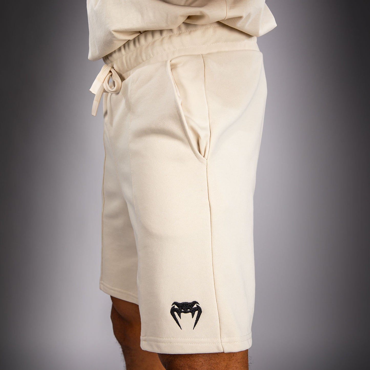Venum Contender Fleece Pantalón Corto de Algodón – Blanco Hueso