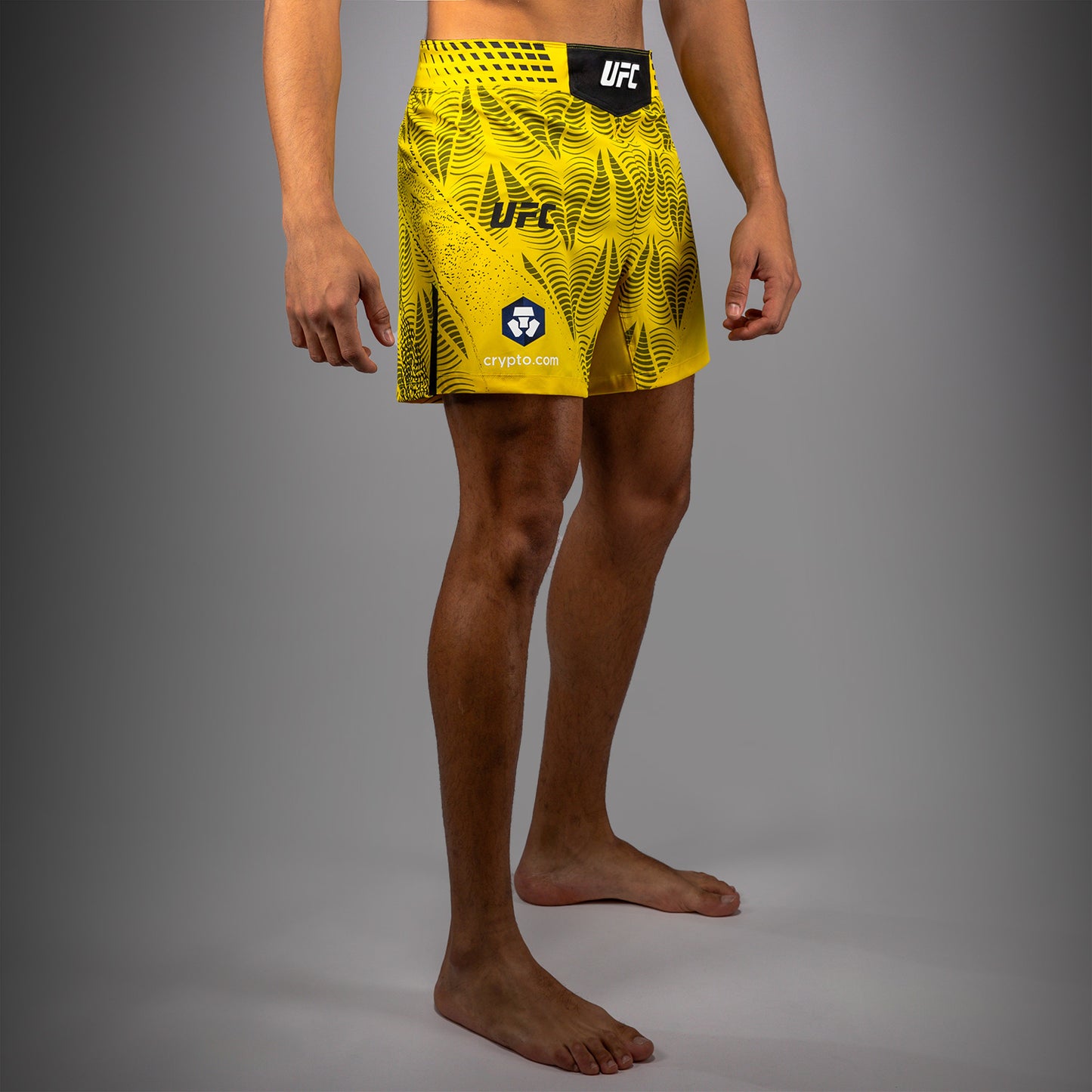 UFC Zenith by Venum Authentic Fight Night Short de pelea ajuste corto Hombre - Amarillo
