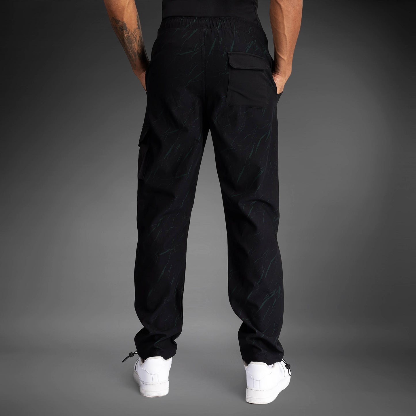 Venum Trooper Pantalones de Chándal Para Hombre - Negro/Verde Bosque