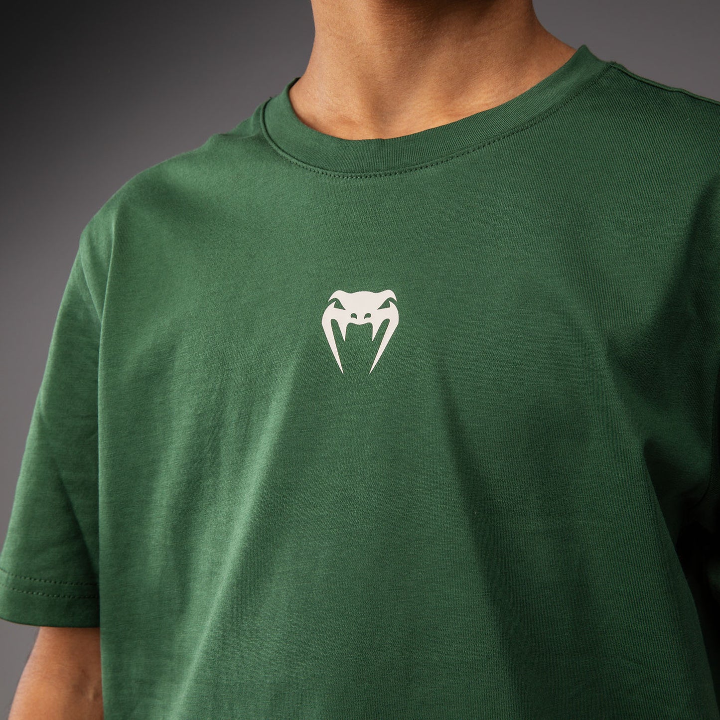 Venum Contender Camiseta para Niños – Verde Bosque/ Blanco Roto