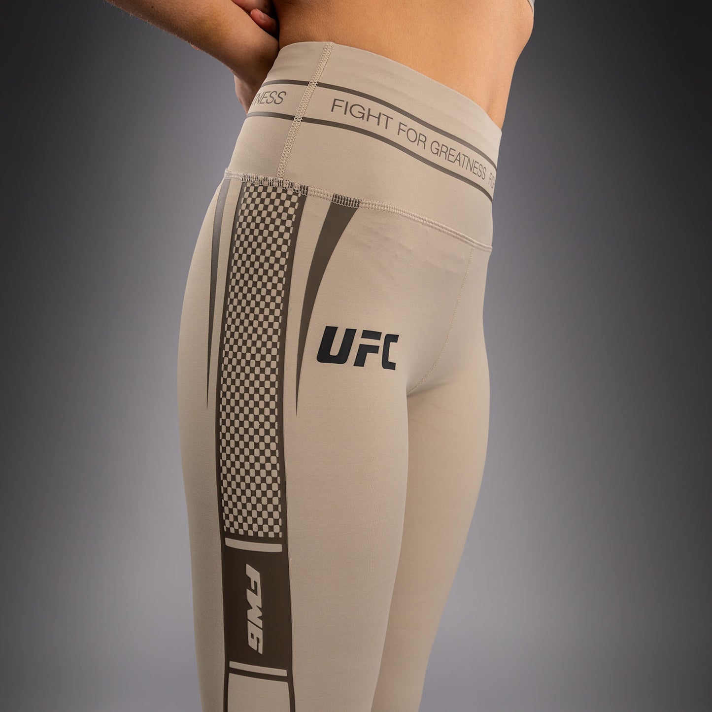 Venum UFC Unity by Venum Authentic Fight Week Pantalón de Compresión Técnico para Mujer - Arena