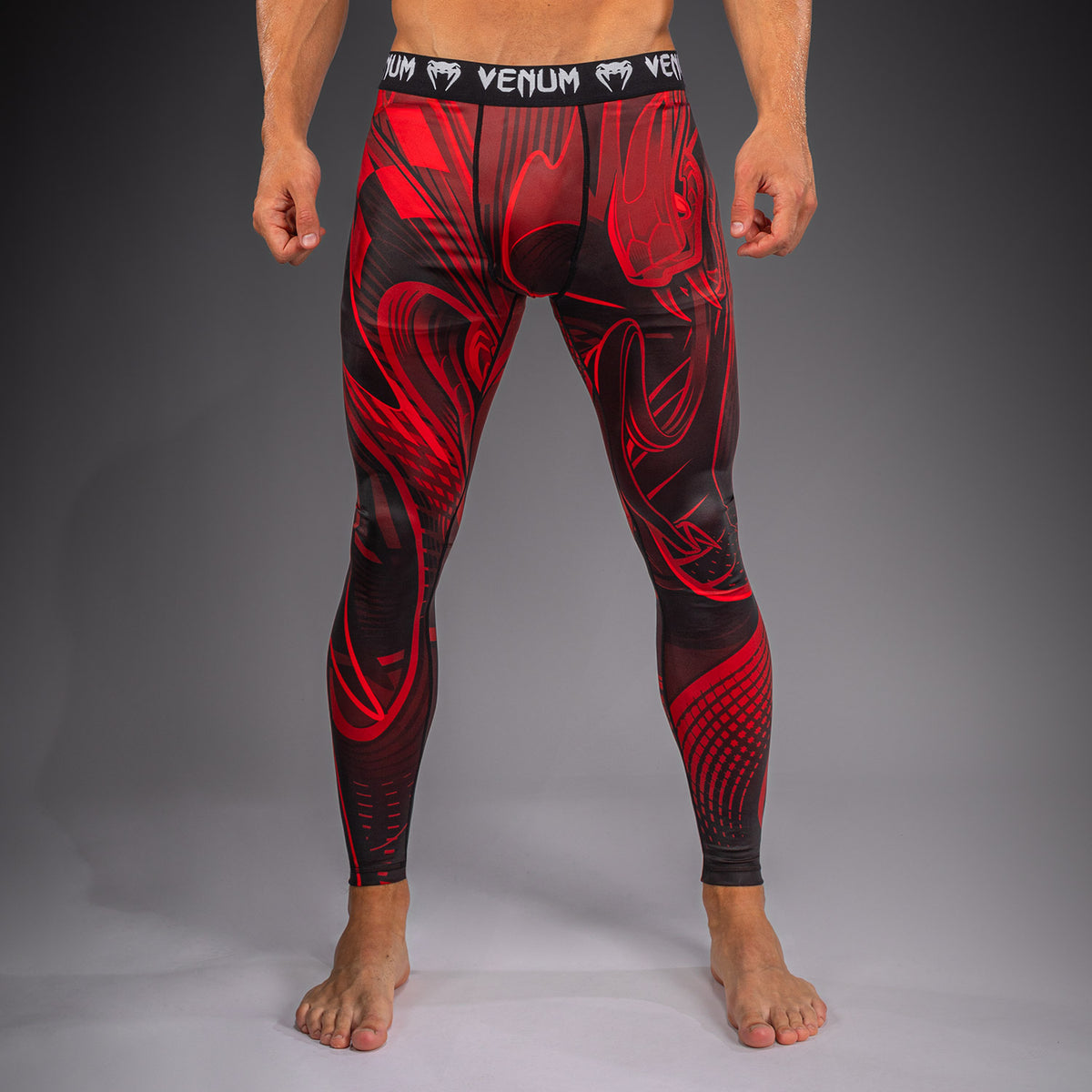 Venum Crimson Viper 2.0 Mallas de compresión - Negro/Rojo