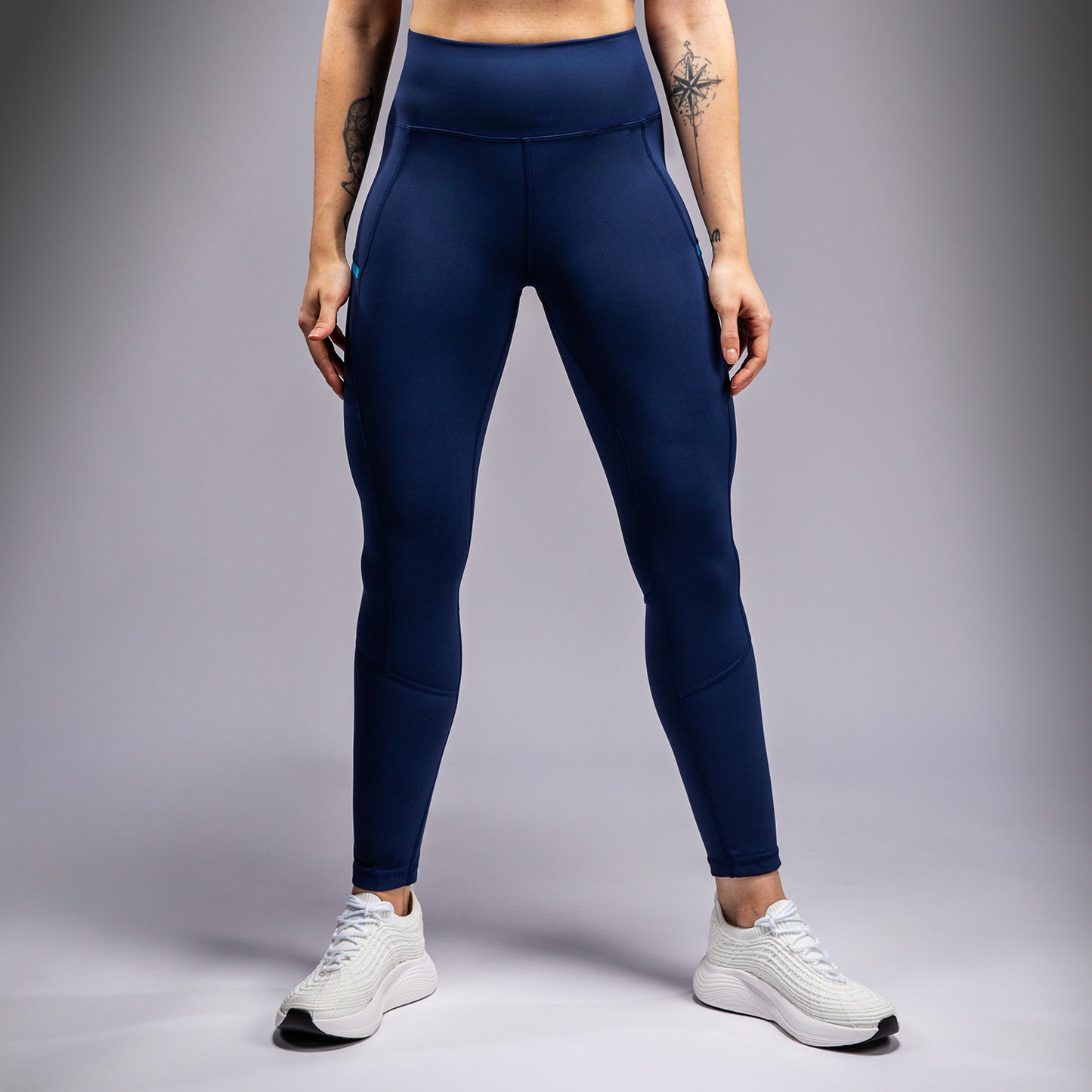 Venum x Top Rank Original Leggings 7/8 para Mujer - Azul Marino