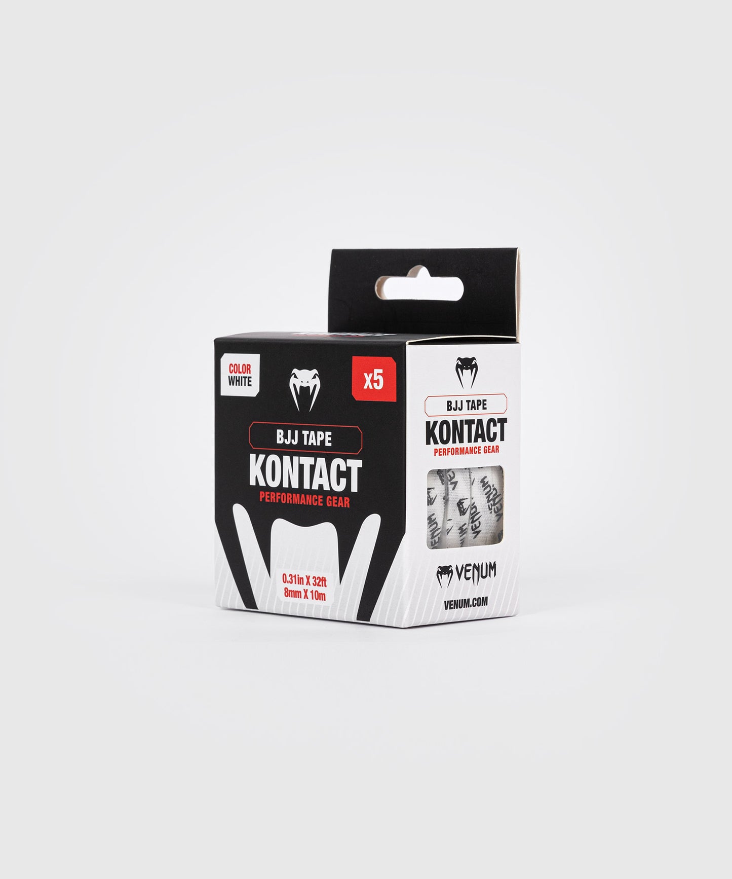 Venum Kontact BJJ Finger Tape - Blanco/Negro