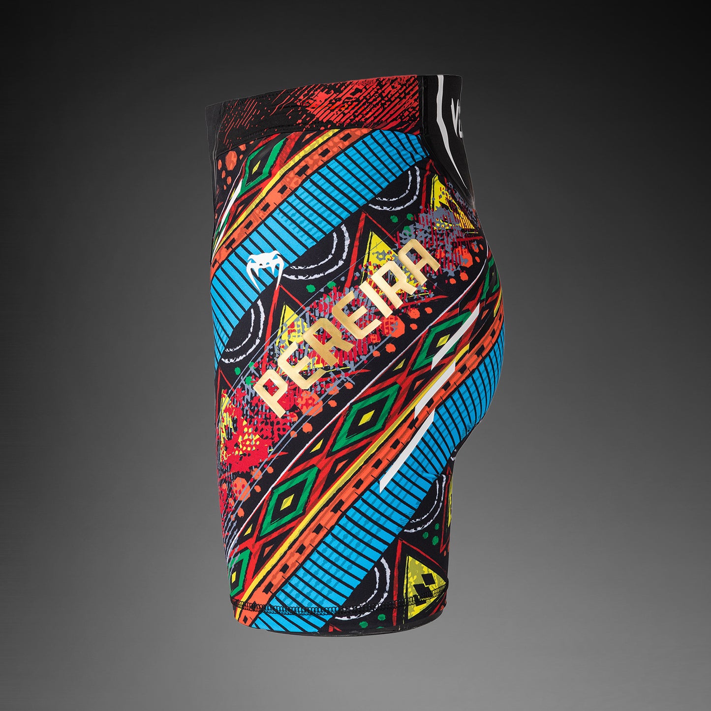 UFC Unrivaled by Venum Alex Pereira Pantalones de Vale Tudo para Hombres - Rojo
