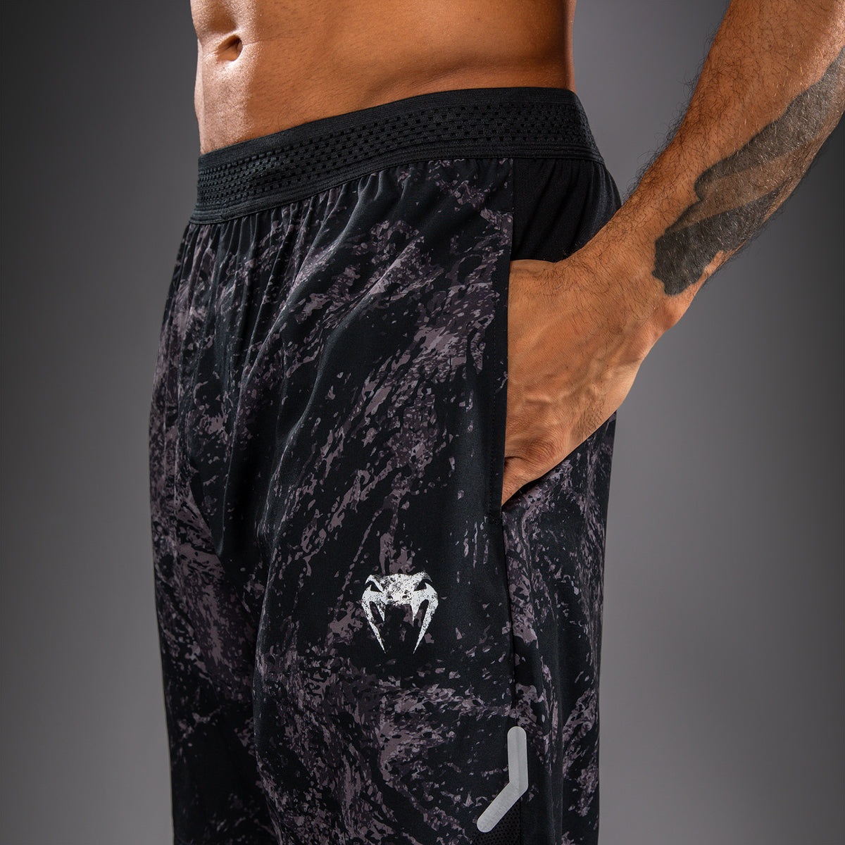 Venum Rage & Workout Short de Entrenamiento - Negro/Gris