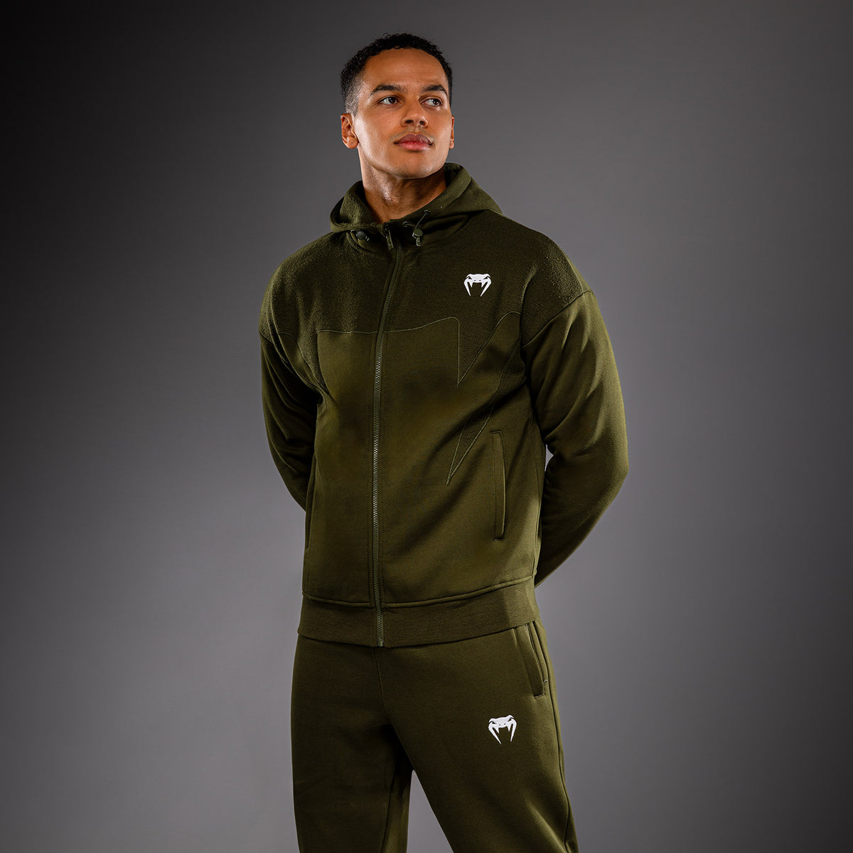 Venum Attack Fleece & Weave Chaqueta de chándal - Caqui