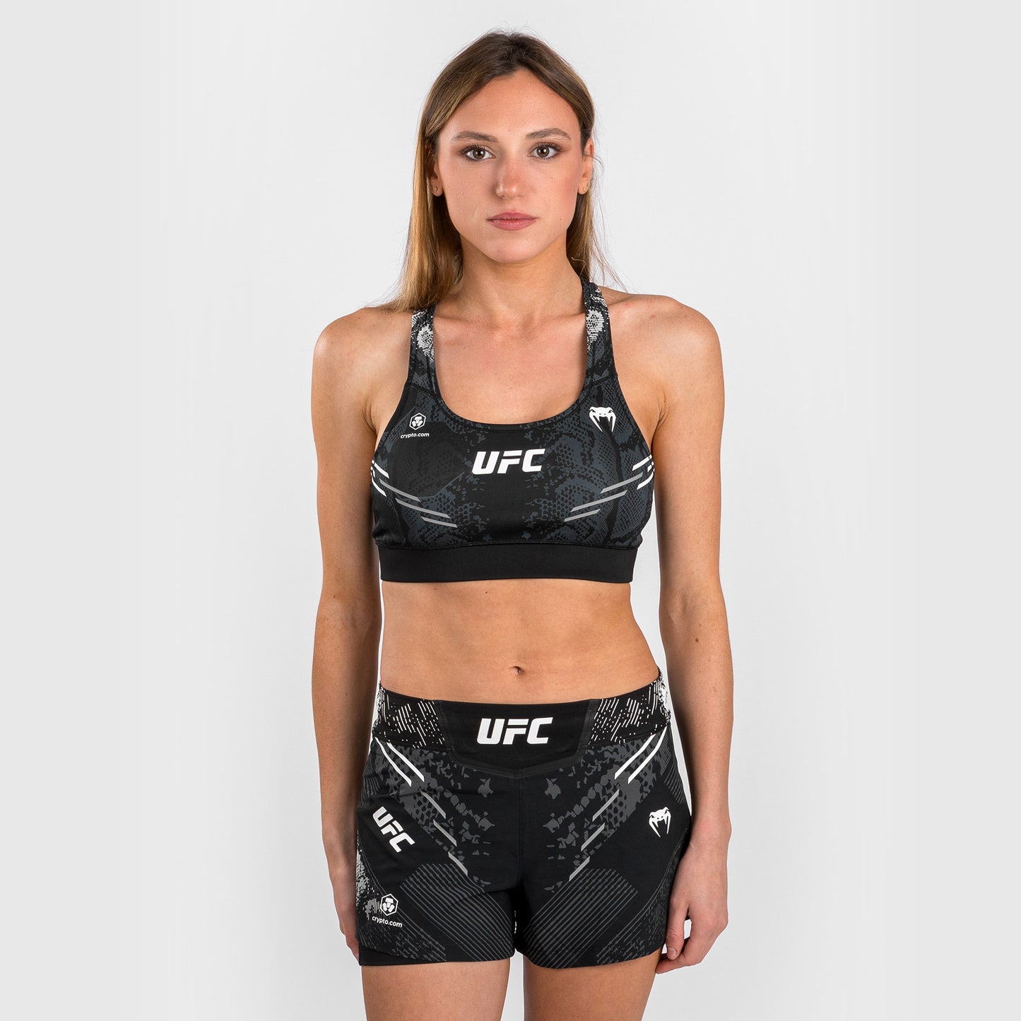 UFC Adrenaline by Venum Authentic Fight Night Sujetador Deportivo para Mujer - Negro