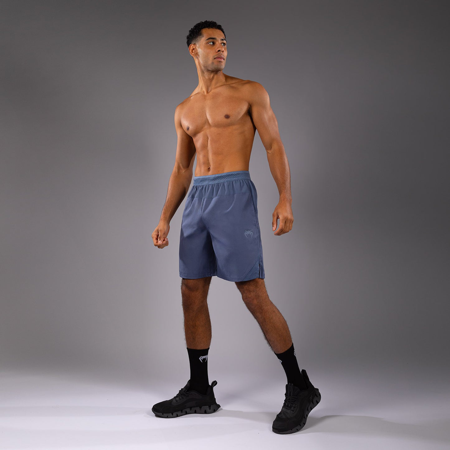 Venum G-Fit Air Pantalones Cortos de Entrenamiento para Hombre - Azul Nublado