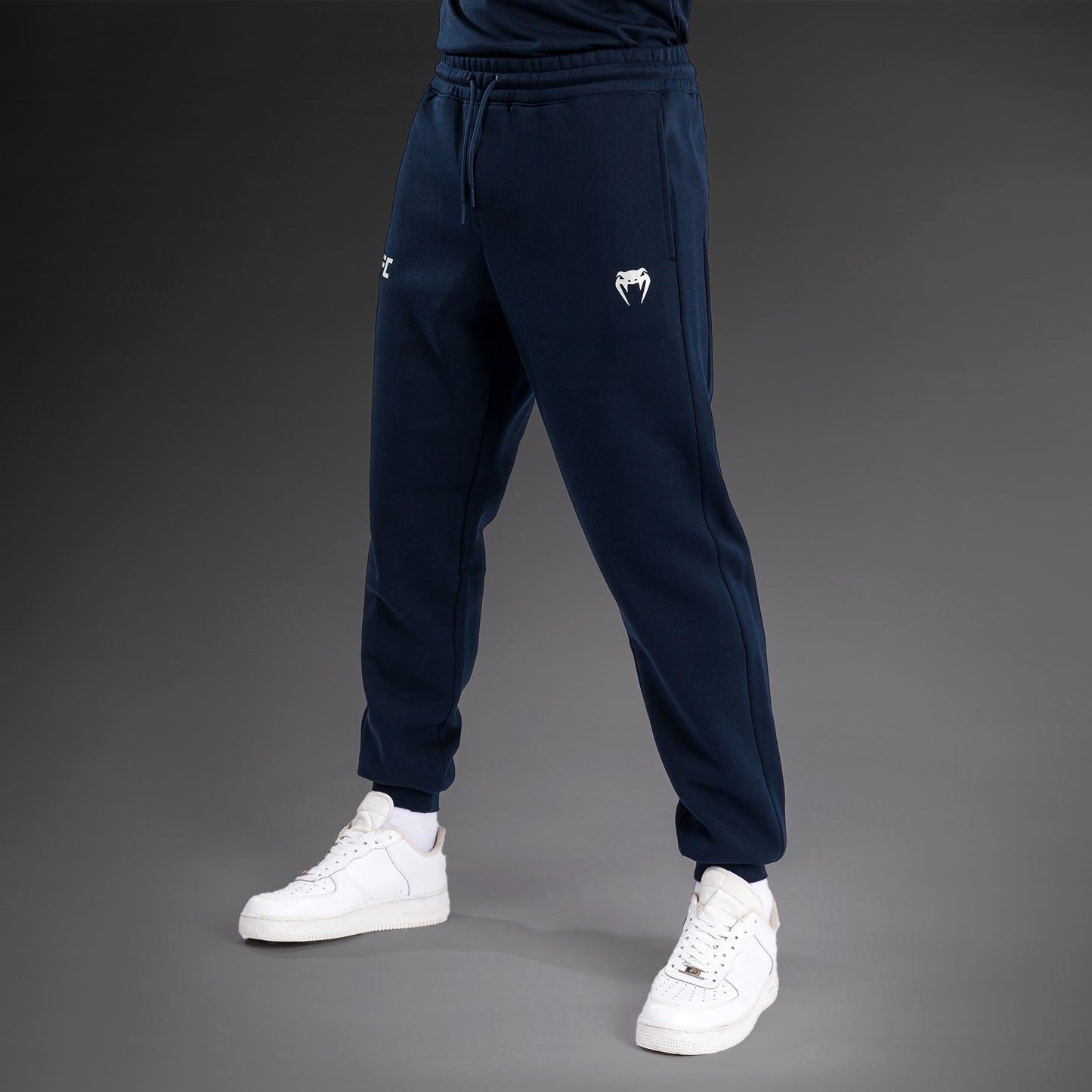 UFC Fusion by Venum Fight Week Pantalón de Algodón para Hombre - Solid Azul oceánico