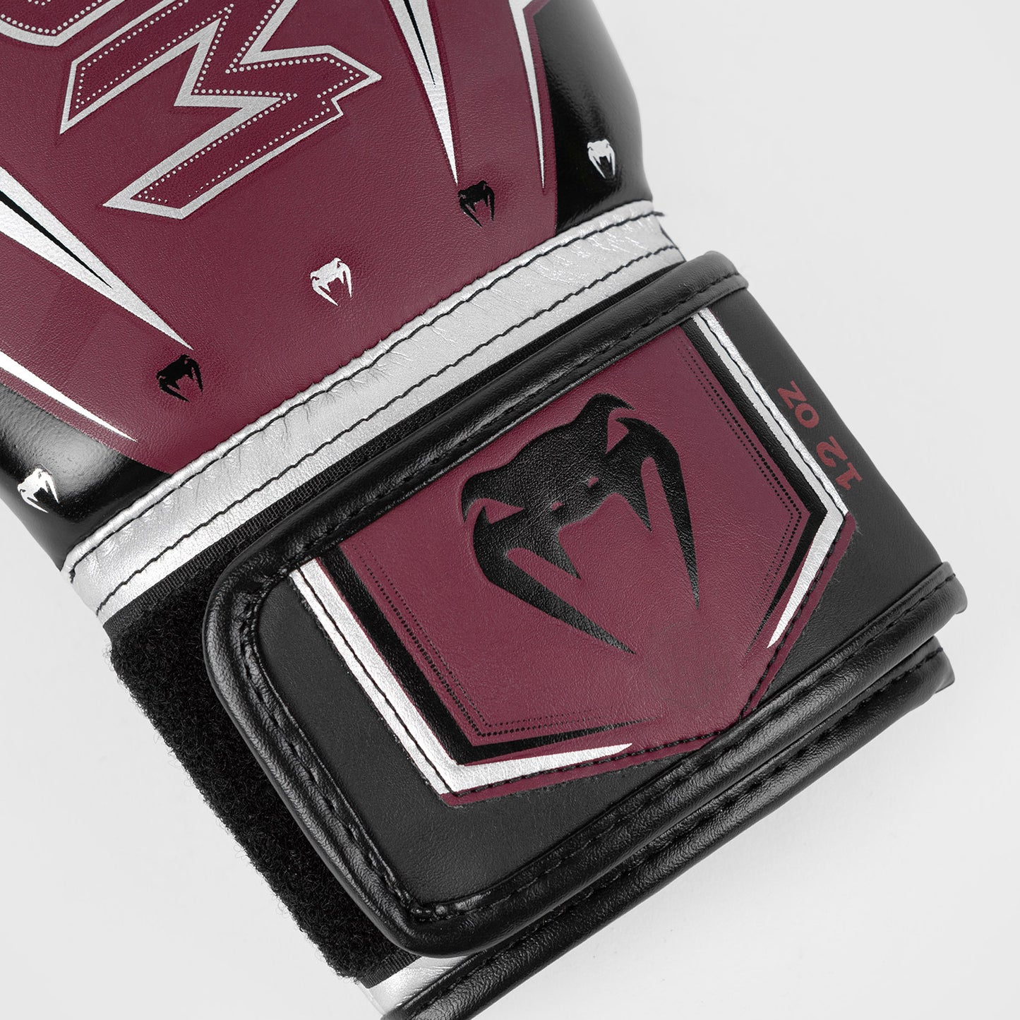 Venum Elite Evo Guantes de Boxeo - Borgoña/Plata