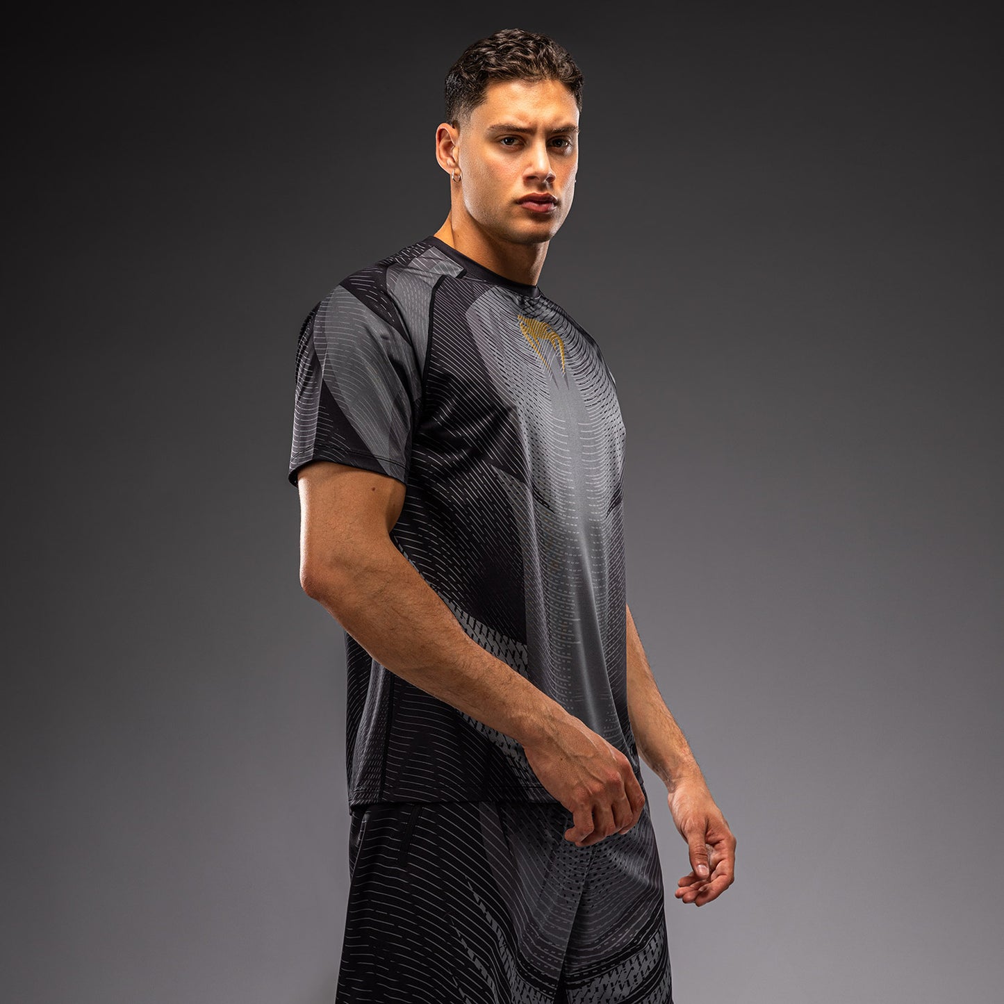 Venum Galactic 3.0 Camiseta Dry Tech - Negro/Oro