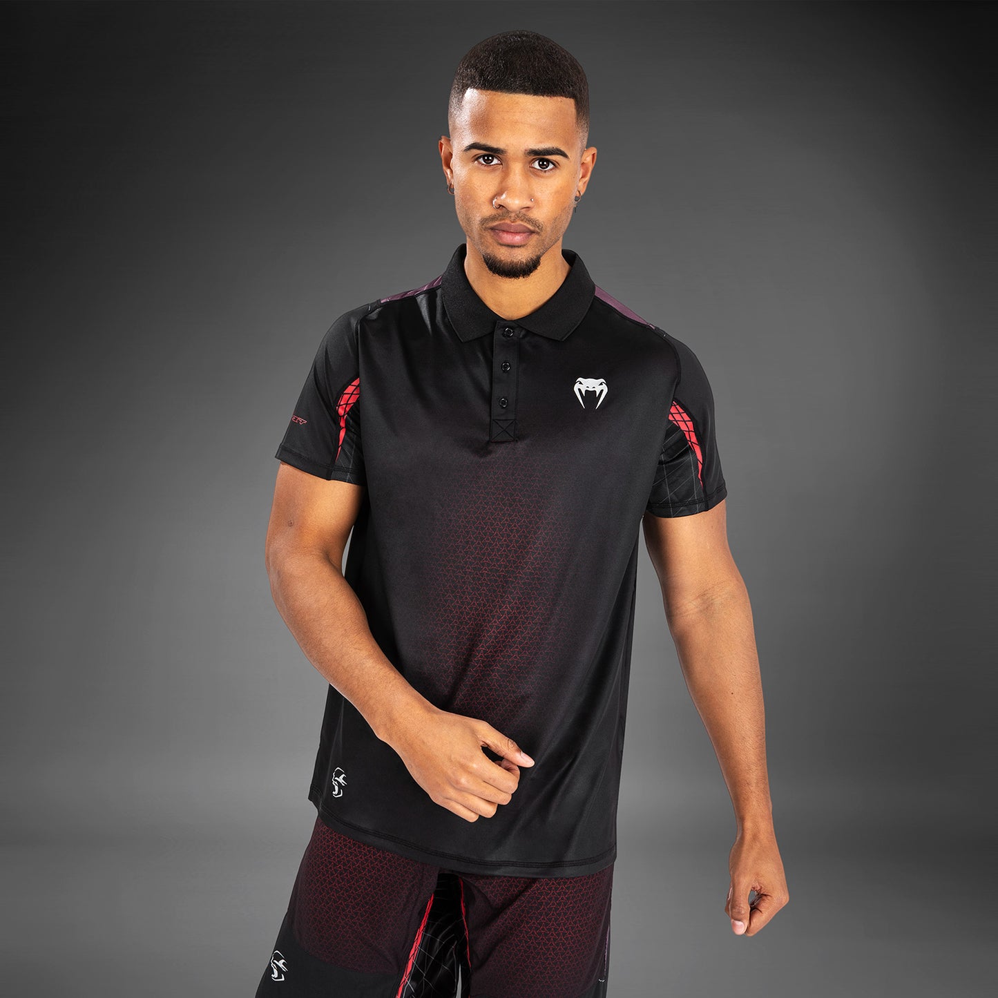 Venum x Dodge Banshee Polo Dry Tech Hombre - Negro