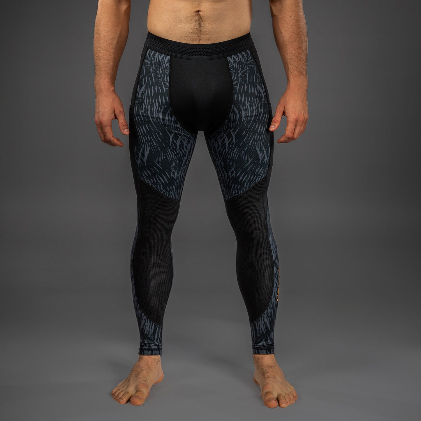 Venum x Chimaev Spats  - Negro/Gris