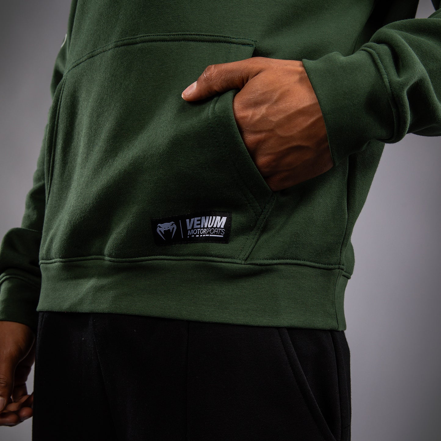 Venum Motorsport Sudadera con Capucha - Bosque Profundo