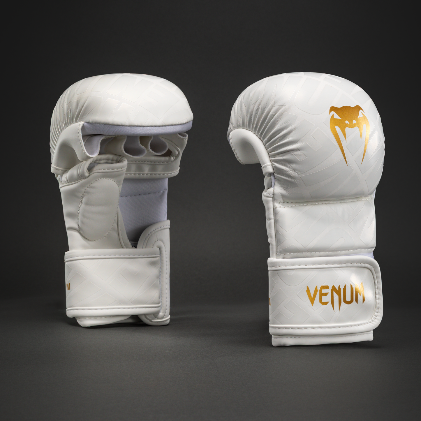 Venum Contender 1.5 XT 3D Guantes de sparring - Blanco/Dorado
