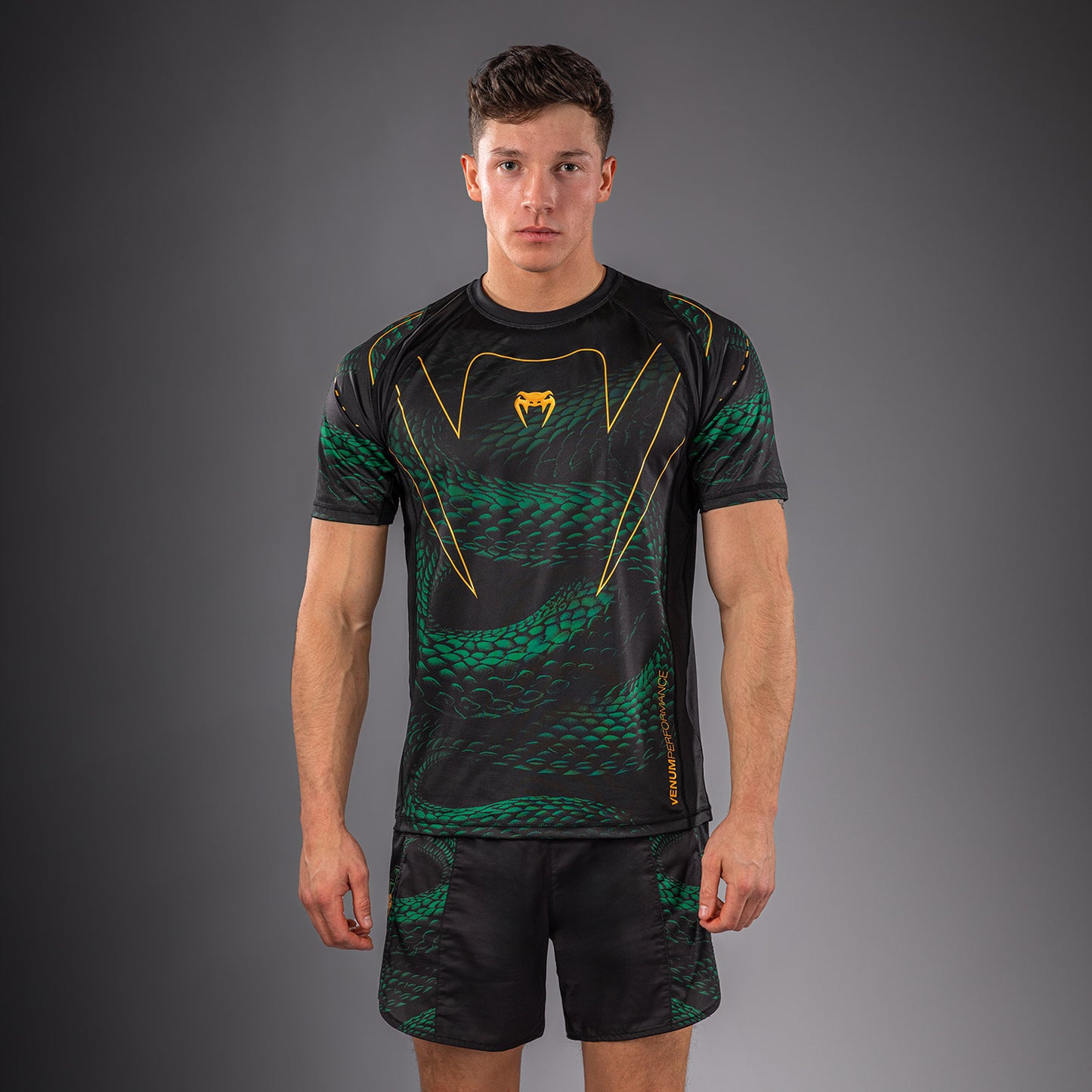 Venum Matupa Camiseta Dry Tech - Negro/Verde/Oro