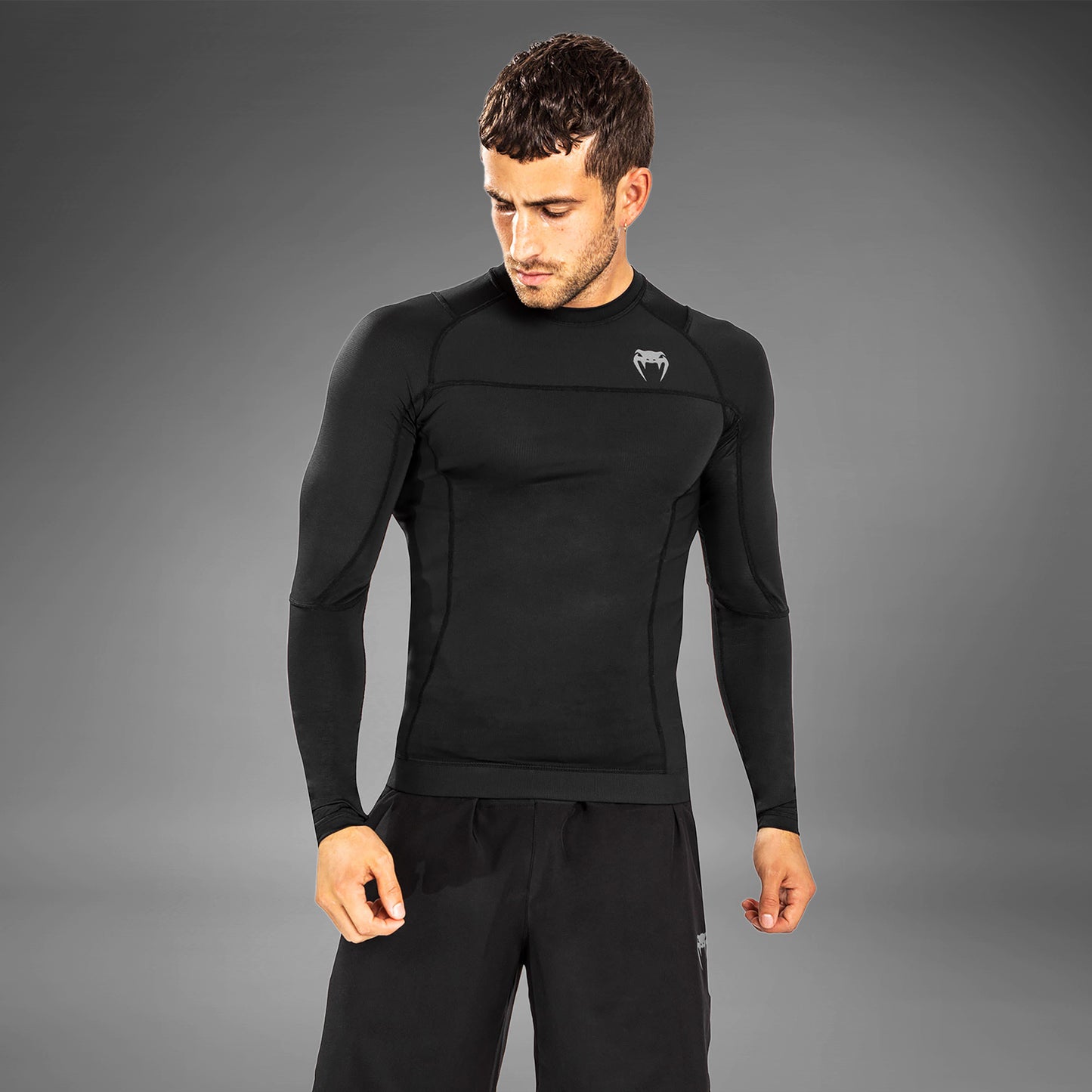 Rashguard de manga larga Venum G-Fit Air - Negro