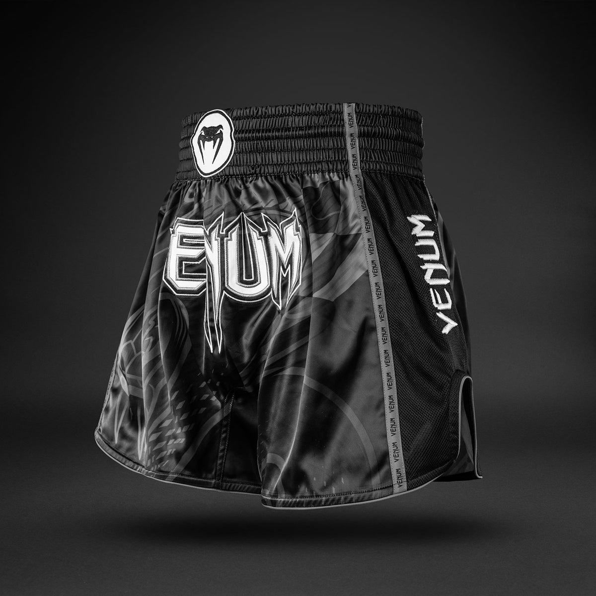 Venum Crimson Viper 2.0 Pantalón corto de Muay Thai - Negro/Gris