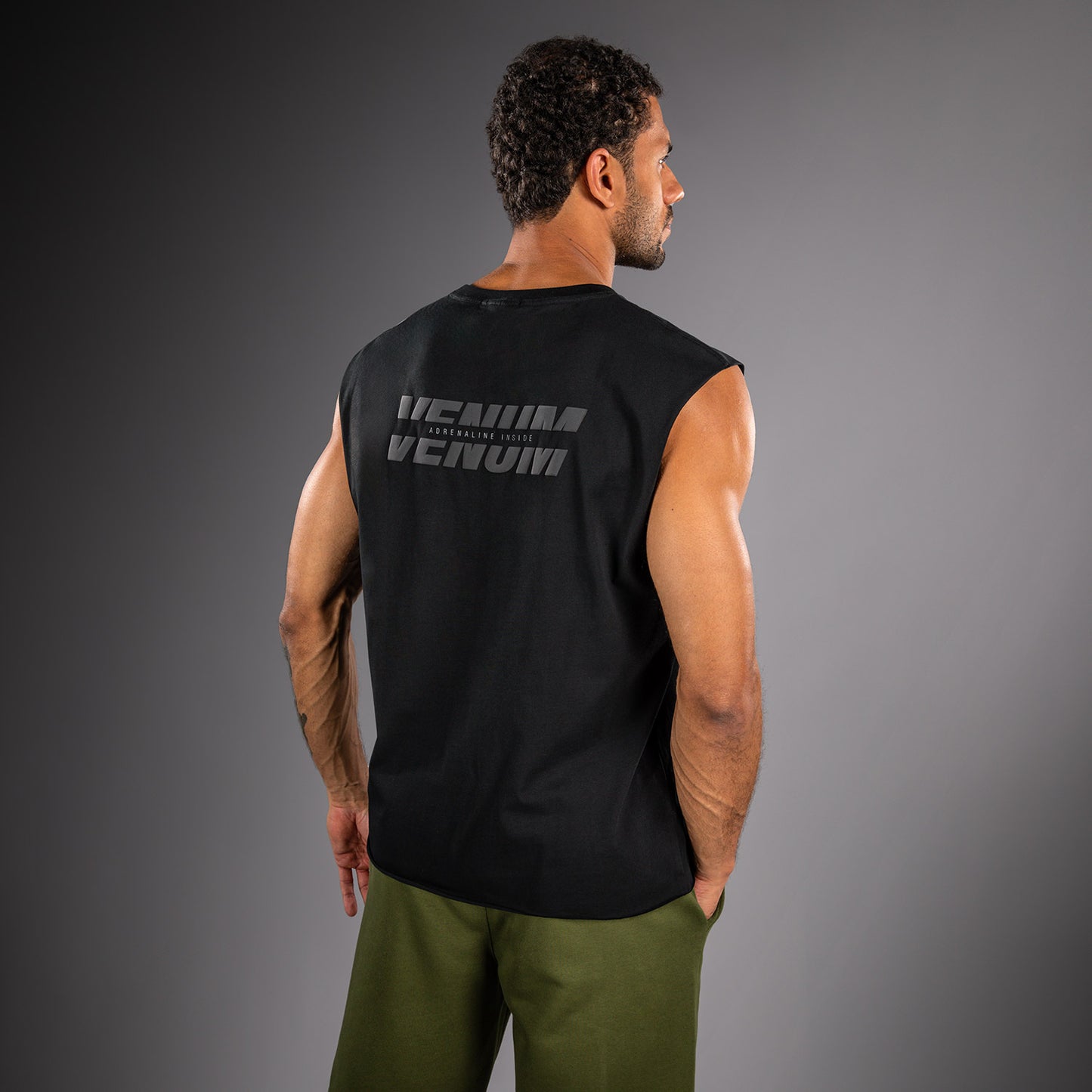 Venum Divide Camiseta Sin Mangas - Negro