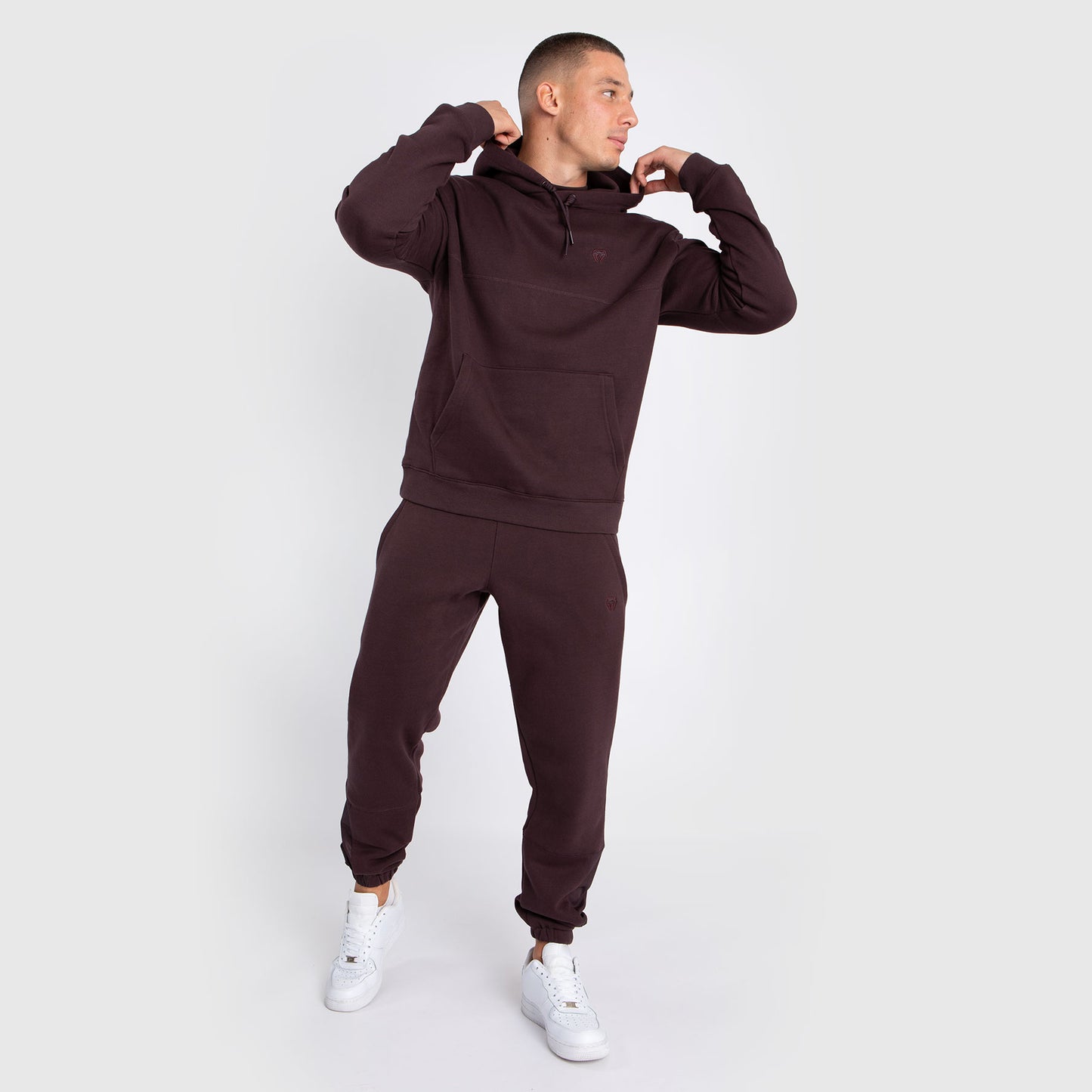 Venum Silent Power Sudadera con Capucha - Marrón Oscuro