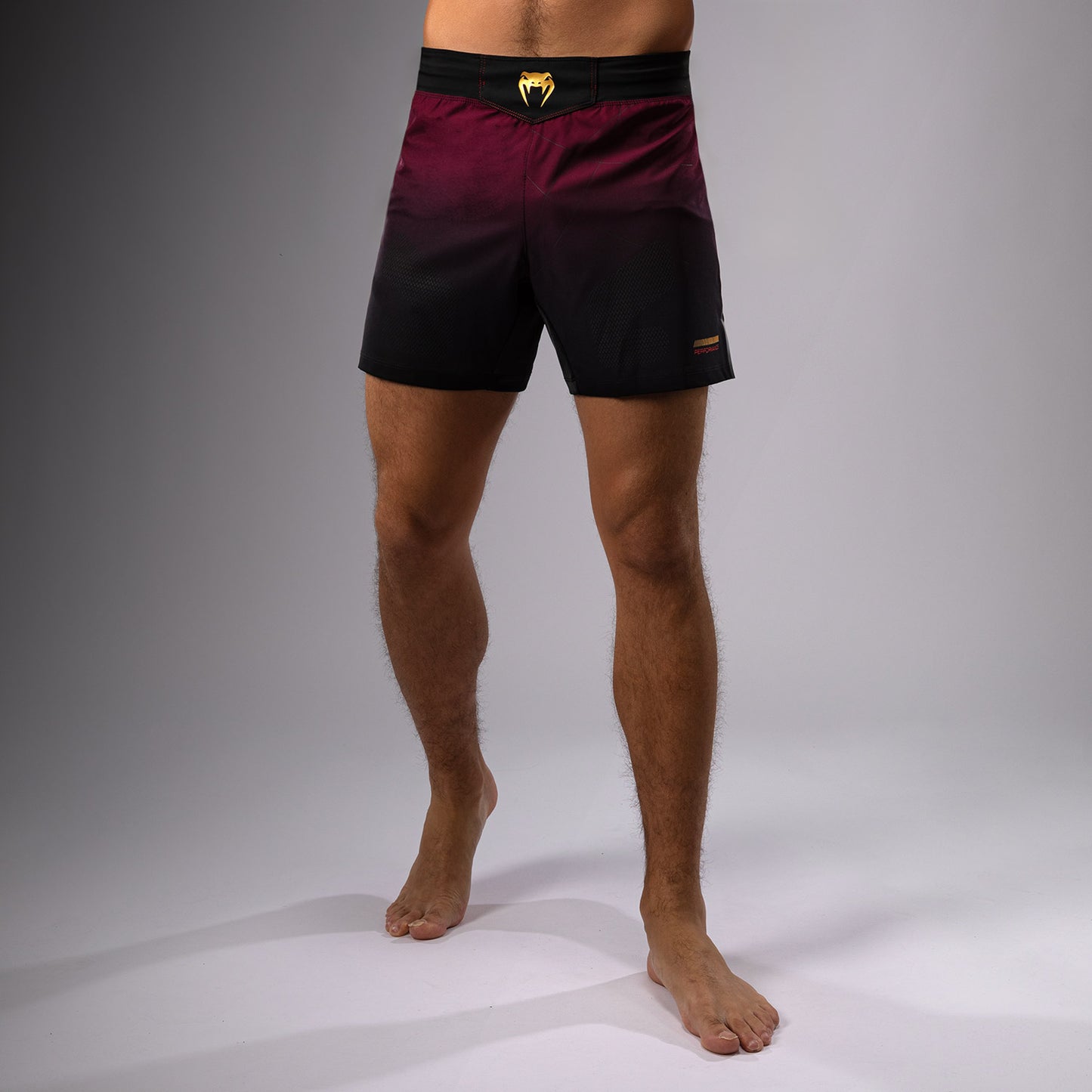 Venum Tactical XT Pantalones cortos de lucha - Negro/Burdeos/Oro