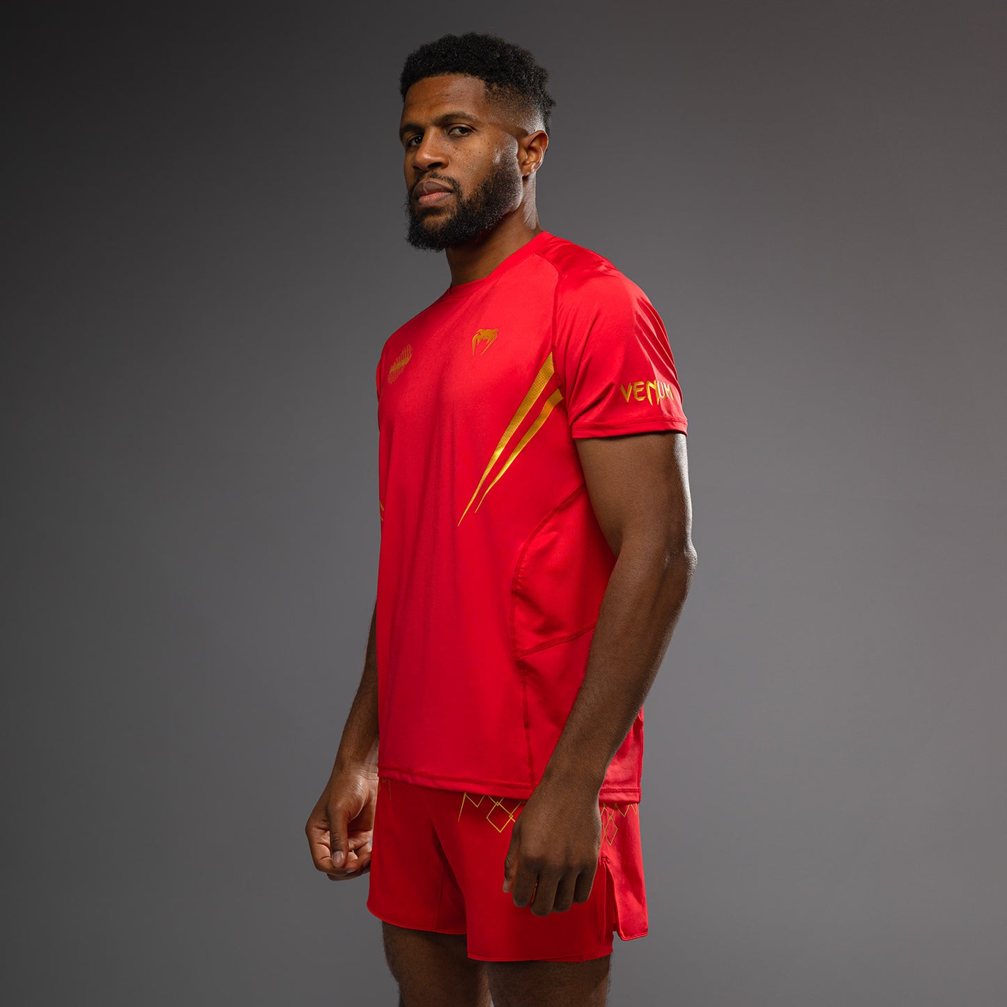 Venum x WOW FC Camiseta Dry-Tech - Fury Red/Gold